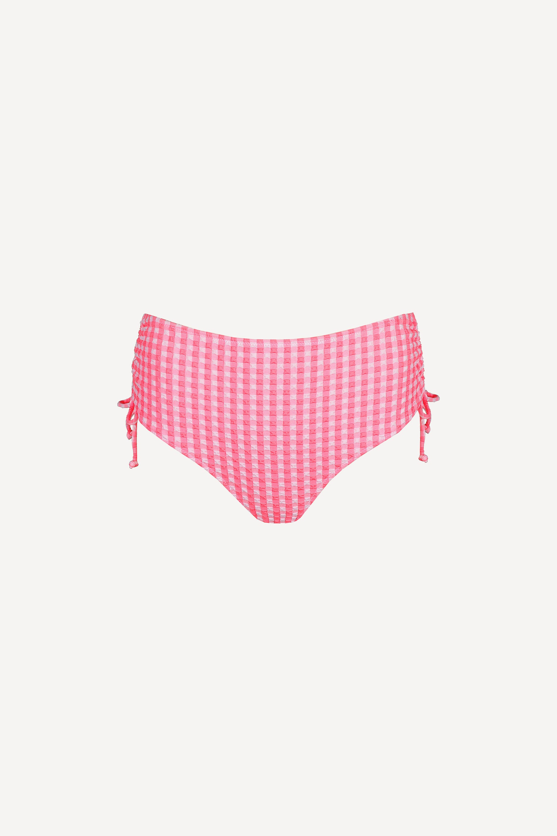 bikini tailleslip met strikjes - Rose Gingham