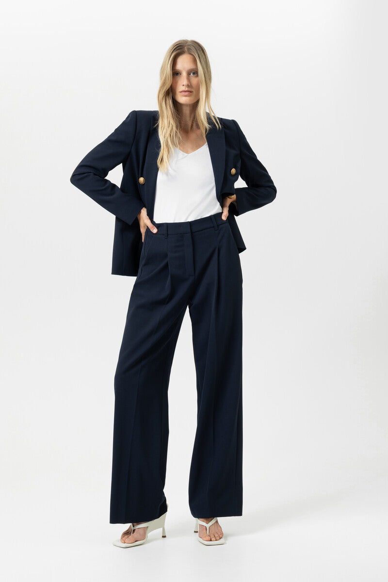 T-Shirt Serie Blazershirt - weiss