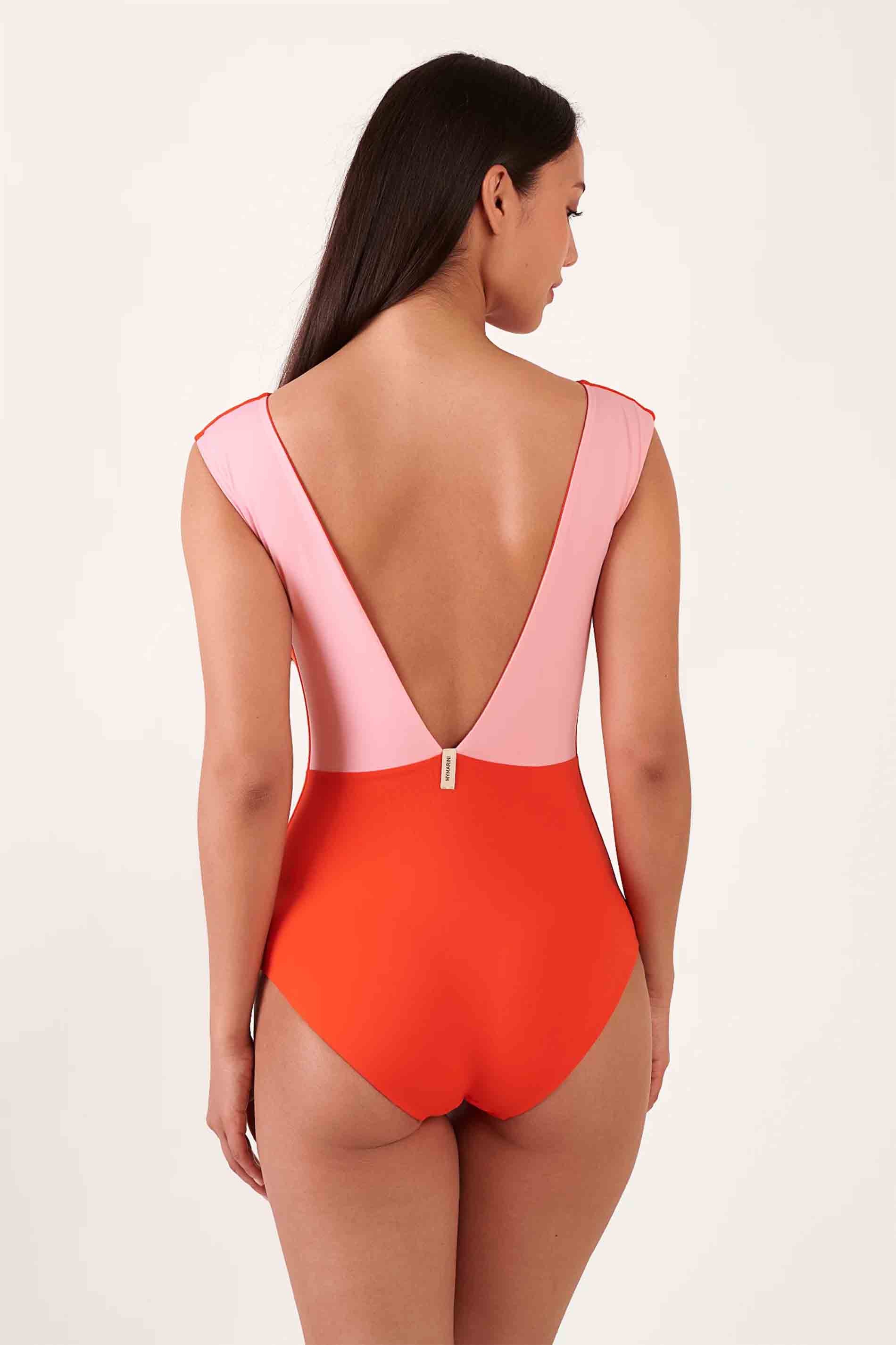 Seabody - poppy macaron / back