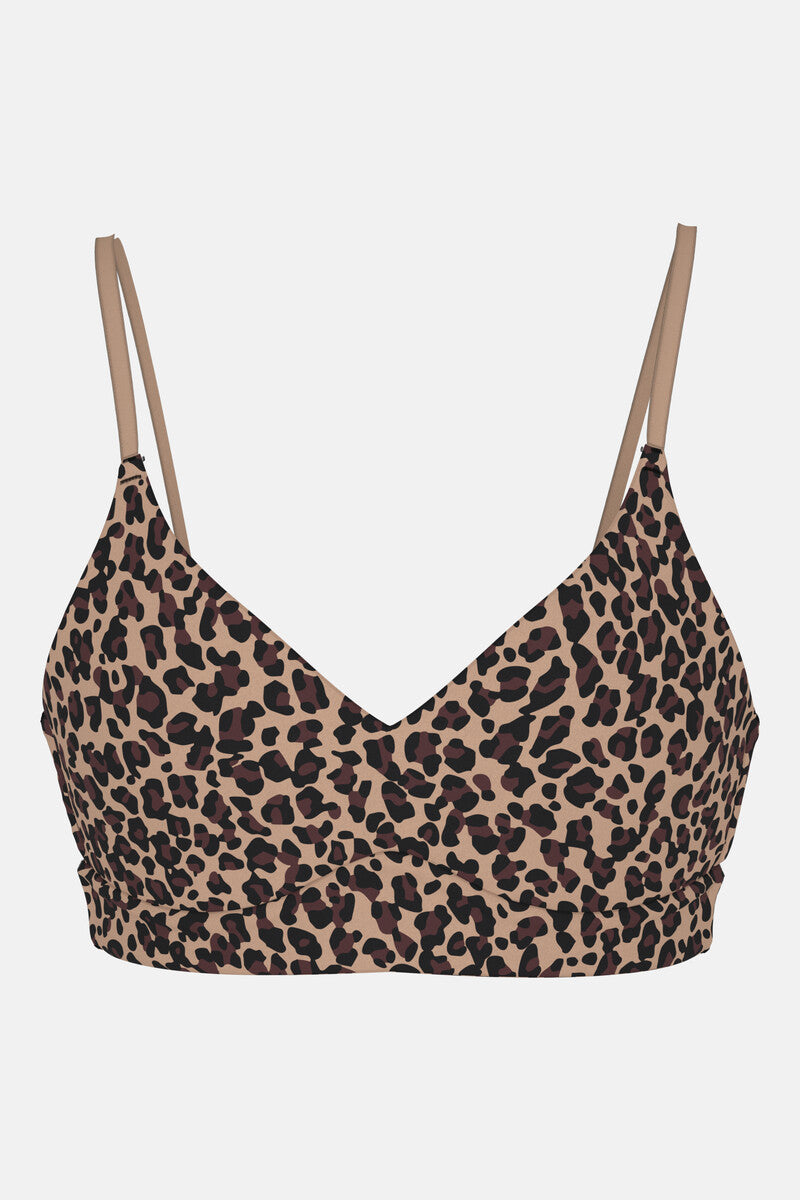 Triangle bra - cream tan