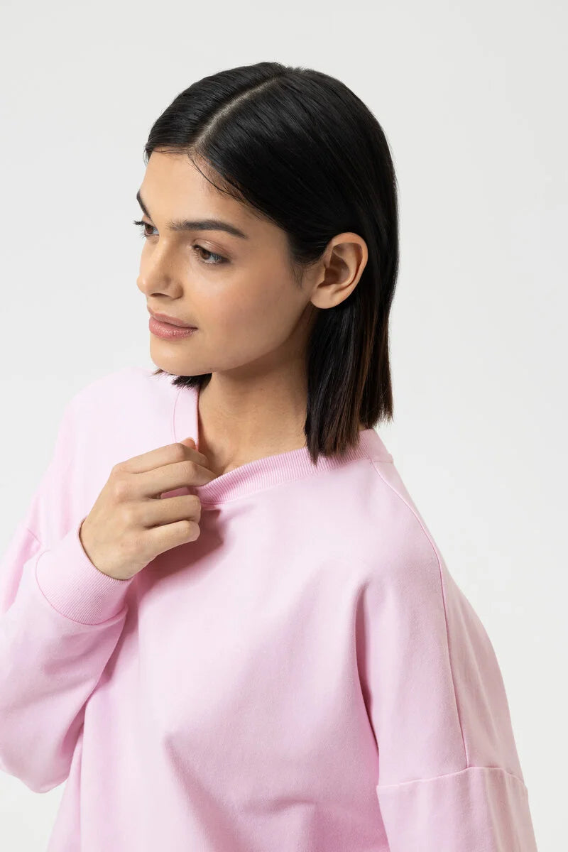 Sweatshirt - soft pink