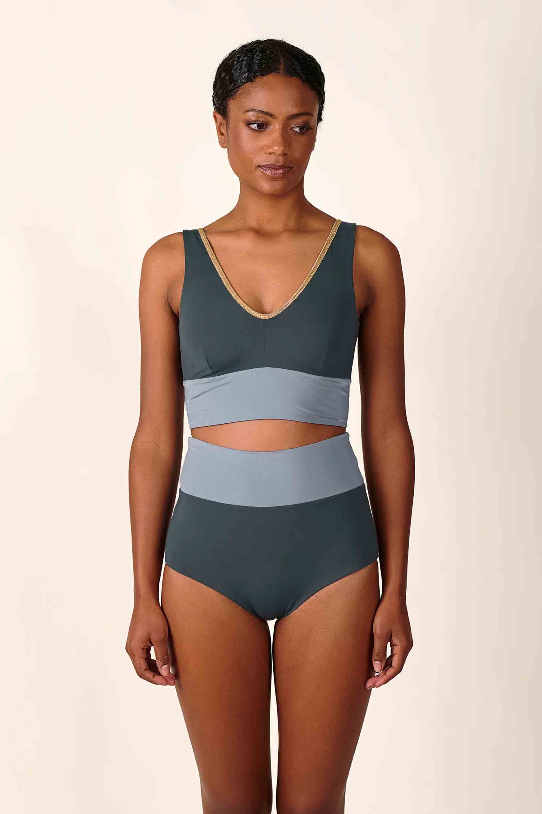 YOGA TOP - crystal-grey / detail02