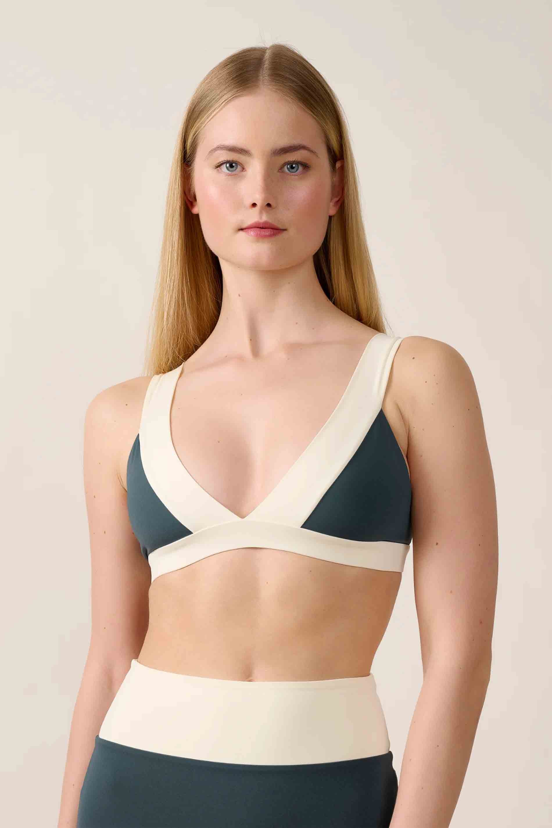 LADY TOP - black-grey-white / detail01