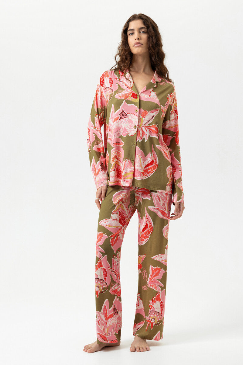 Anzug lang - golden fern