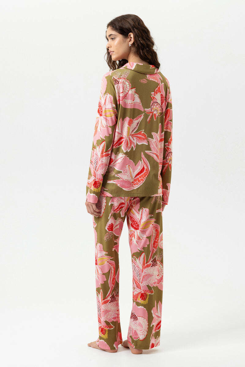 Anzug lang - golden fern