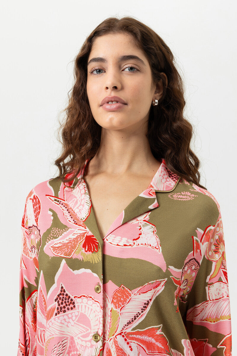 Anzug lang - golden fern