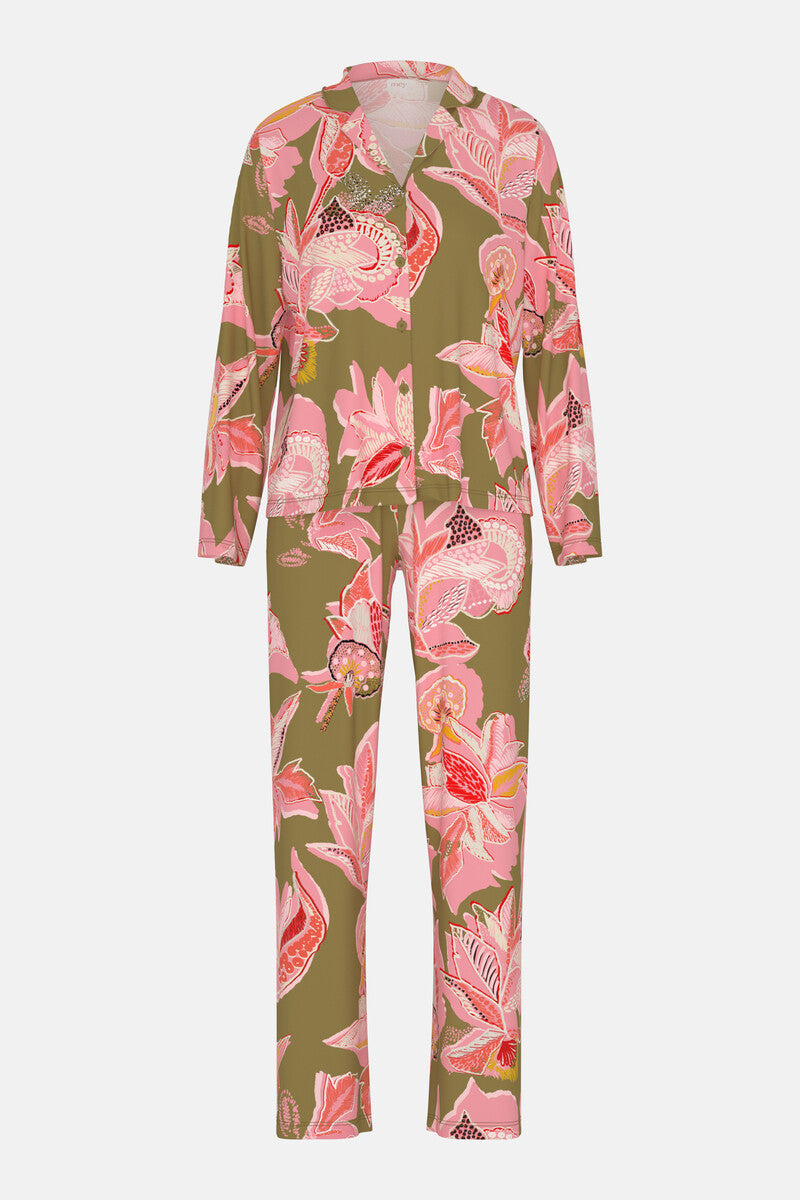 Anzug lang - golden fern