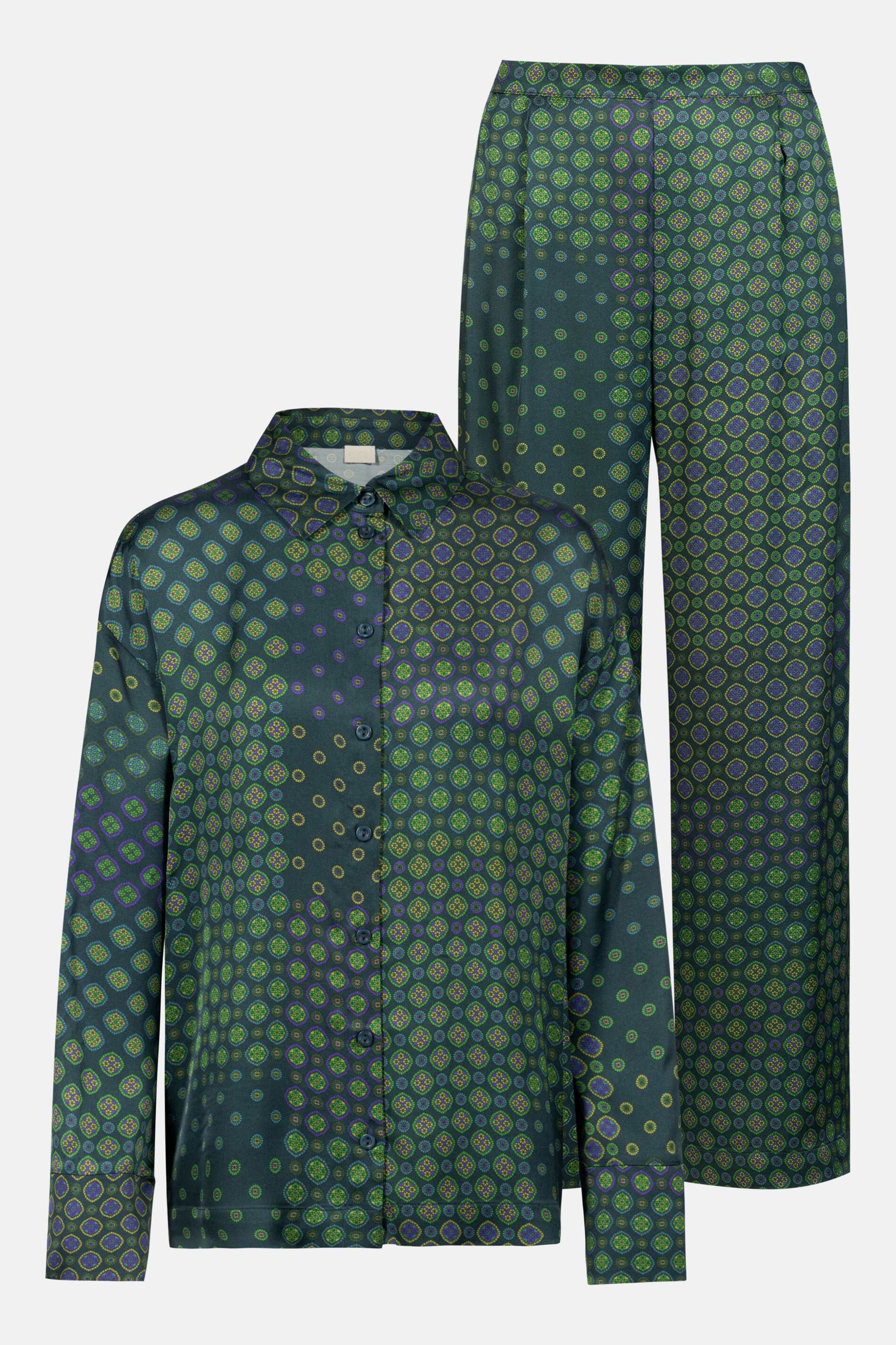 Anzug lang Serie Greenline Tie Farbe Mystic Jade