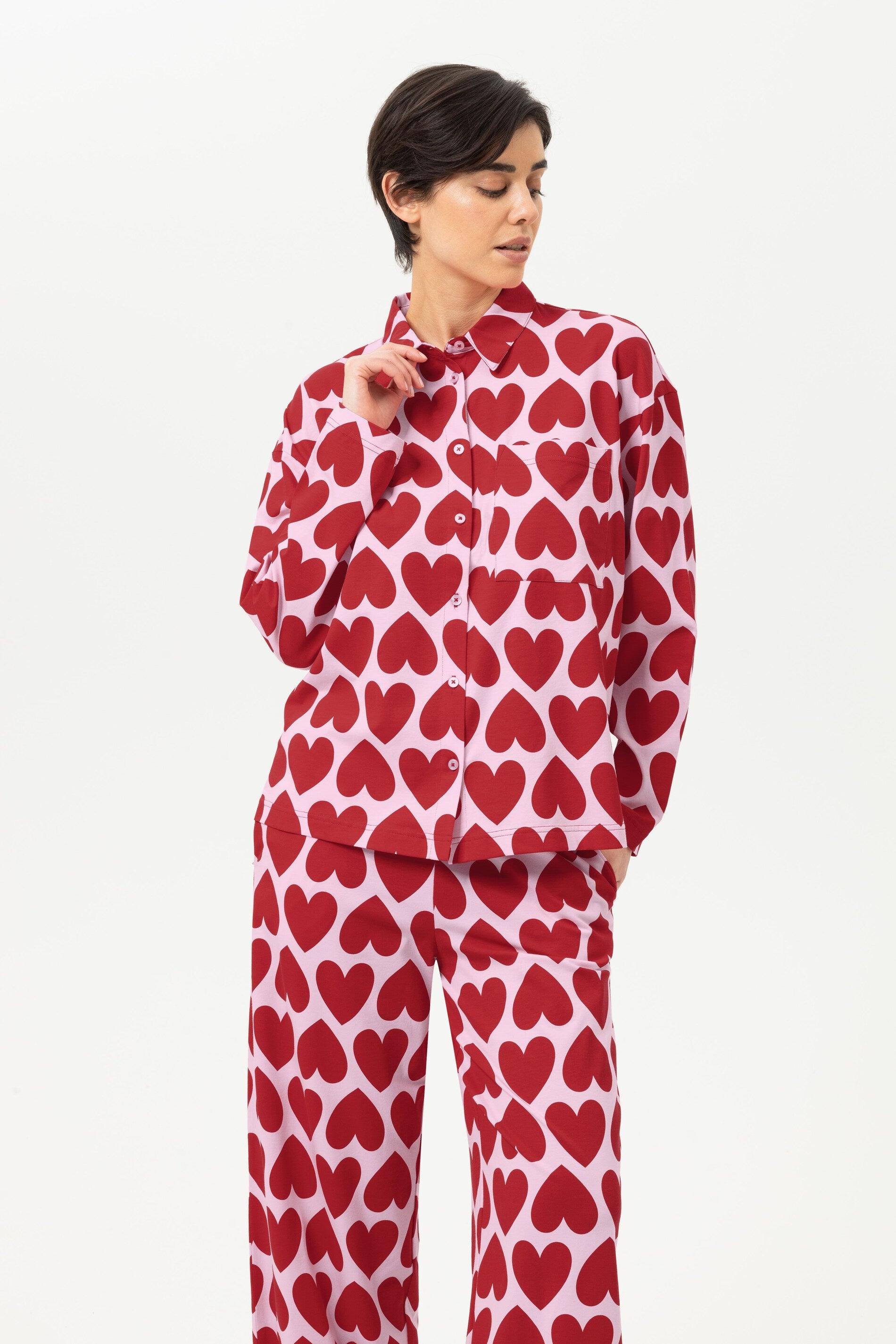 Anzug lang Serie Sugar Hearts Farbe Red Carpet