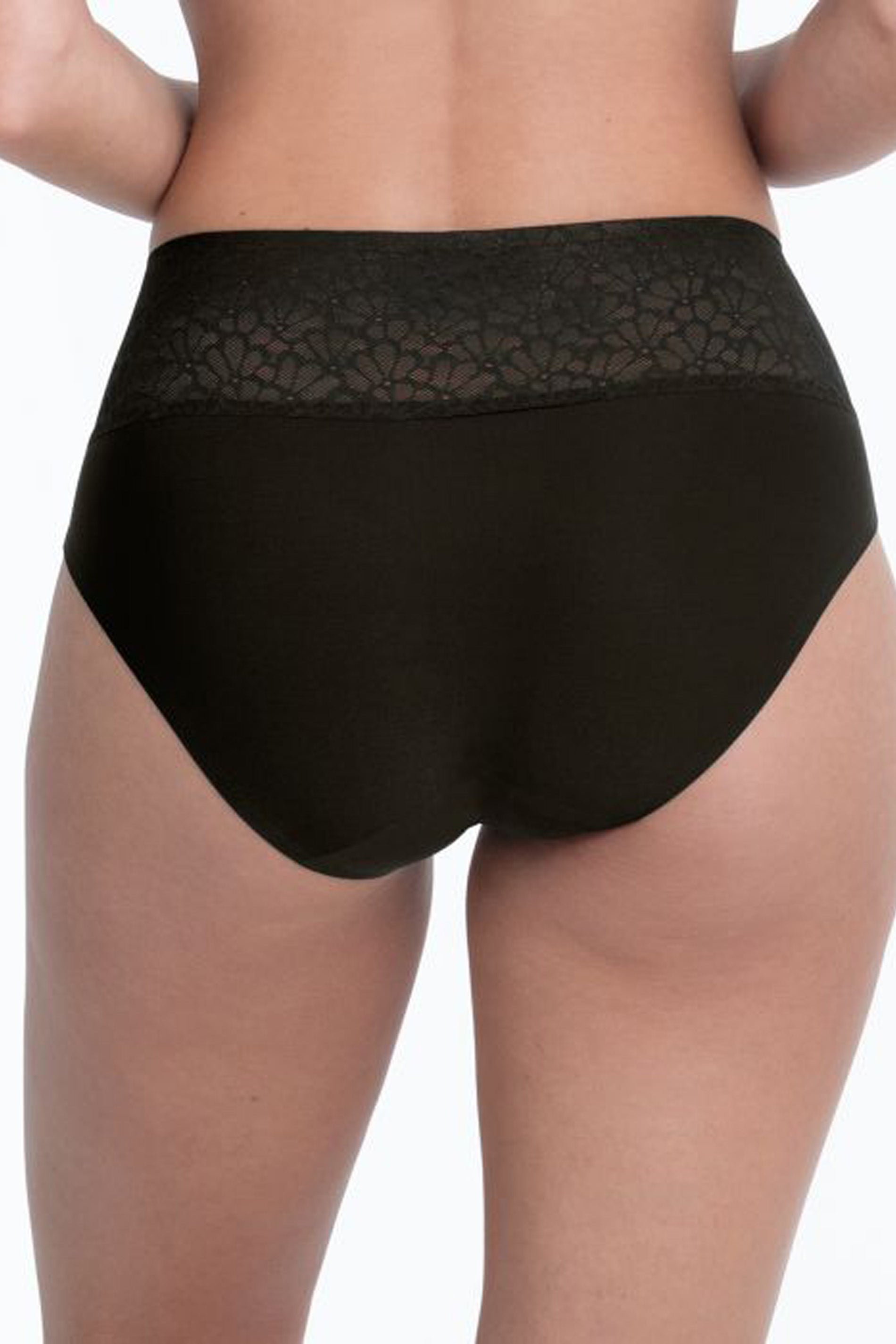 High Waist - schwarz