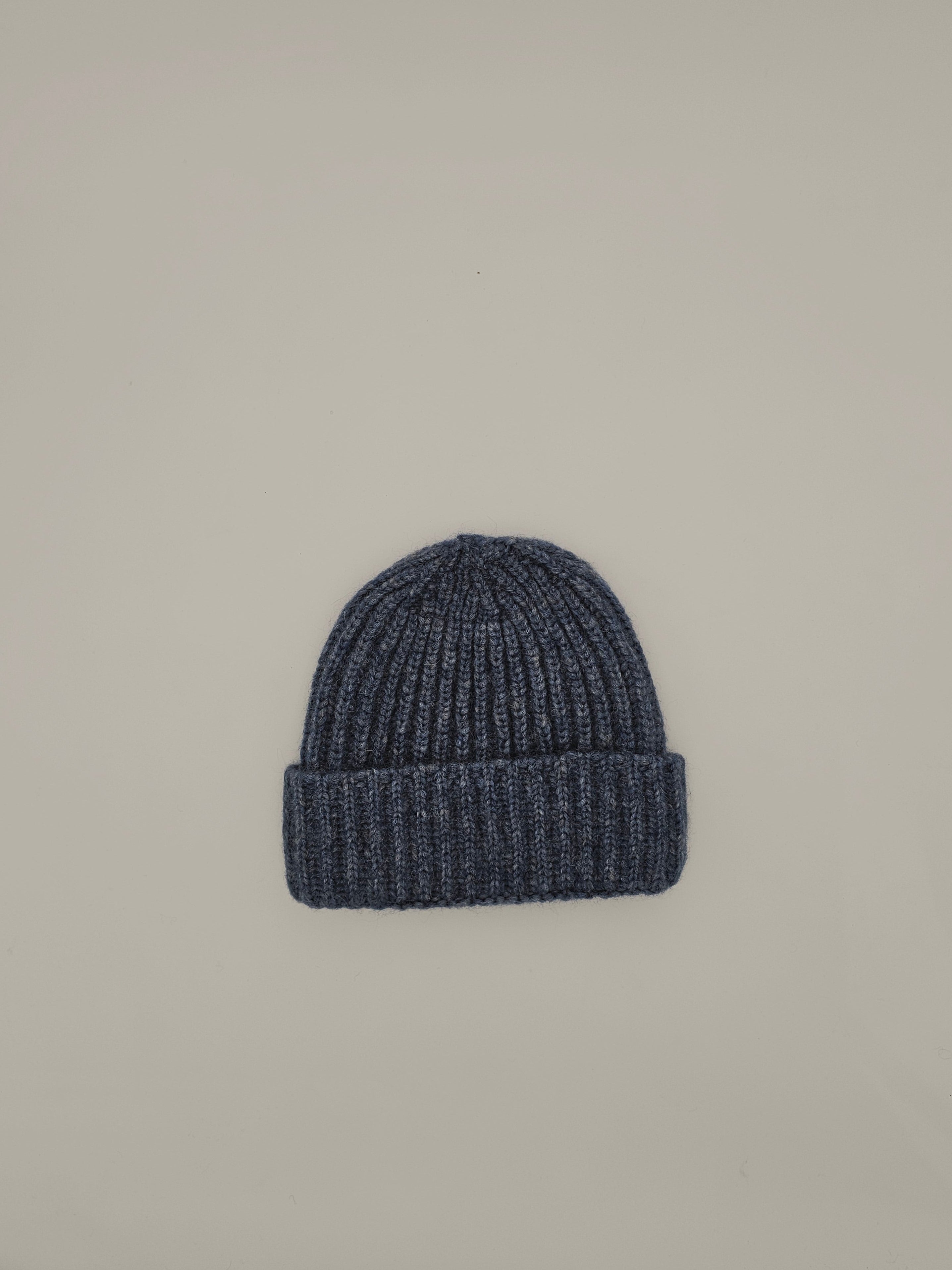 Mütze Classic Alpaca - stone blue