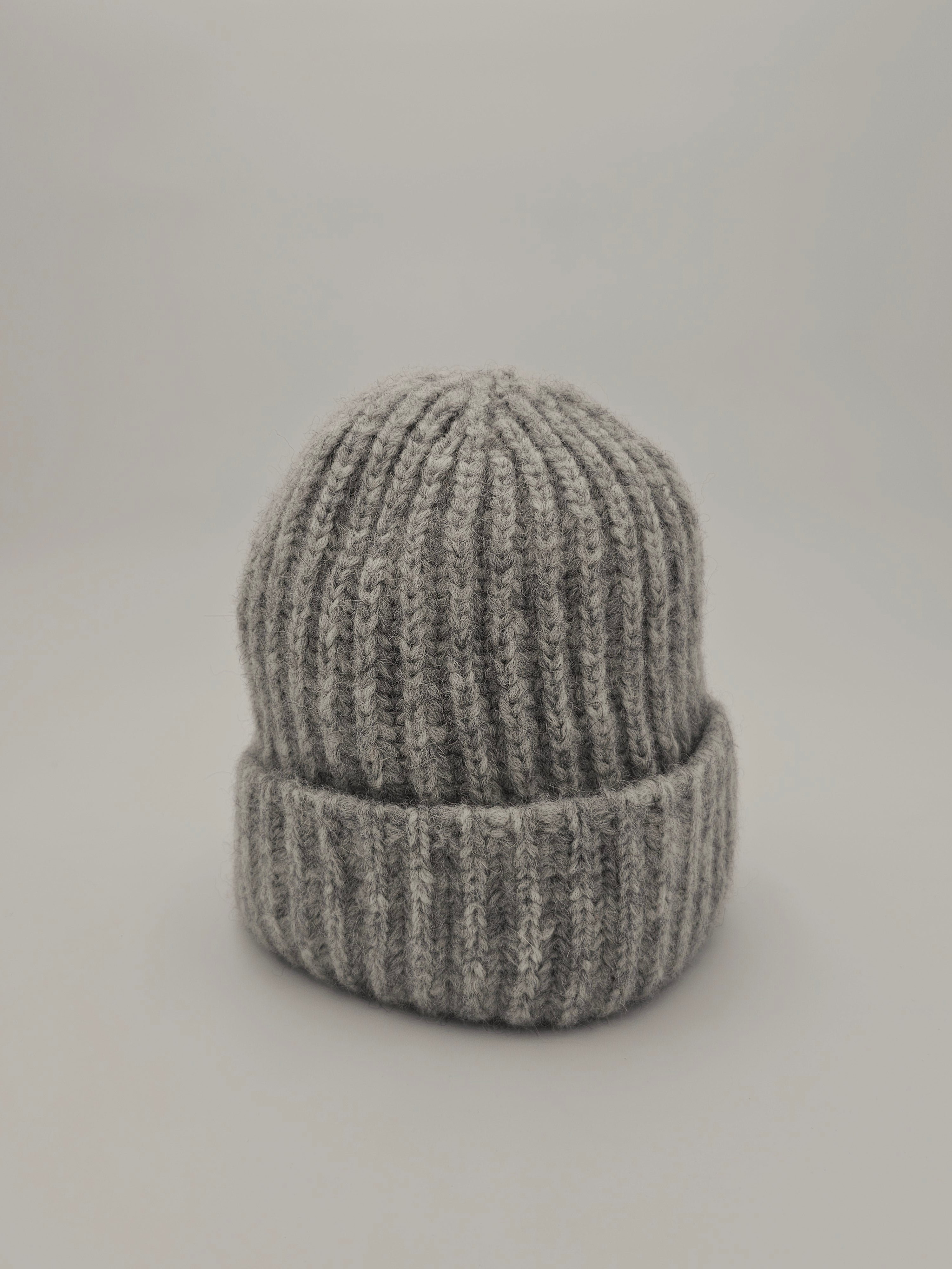 Mütze Classic Alpaca - light grey