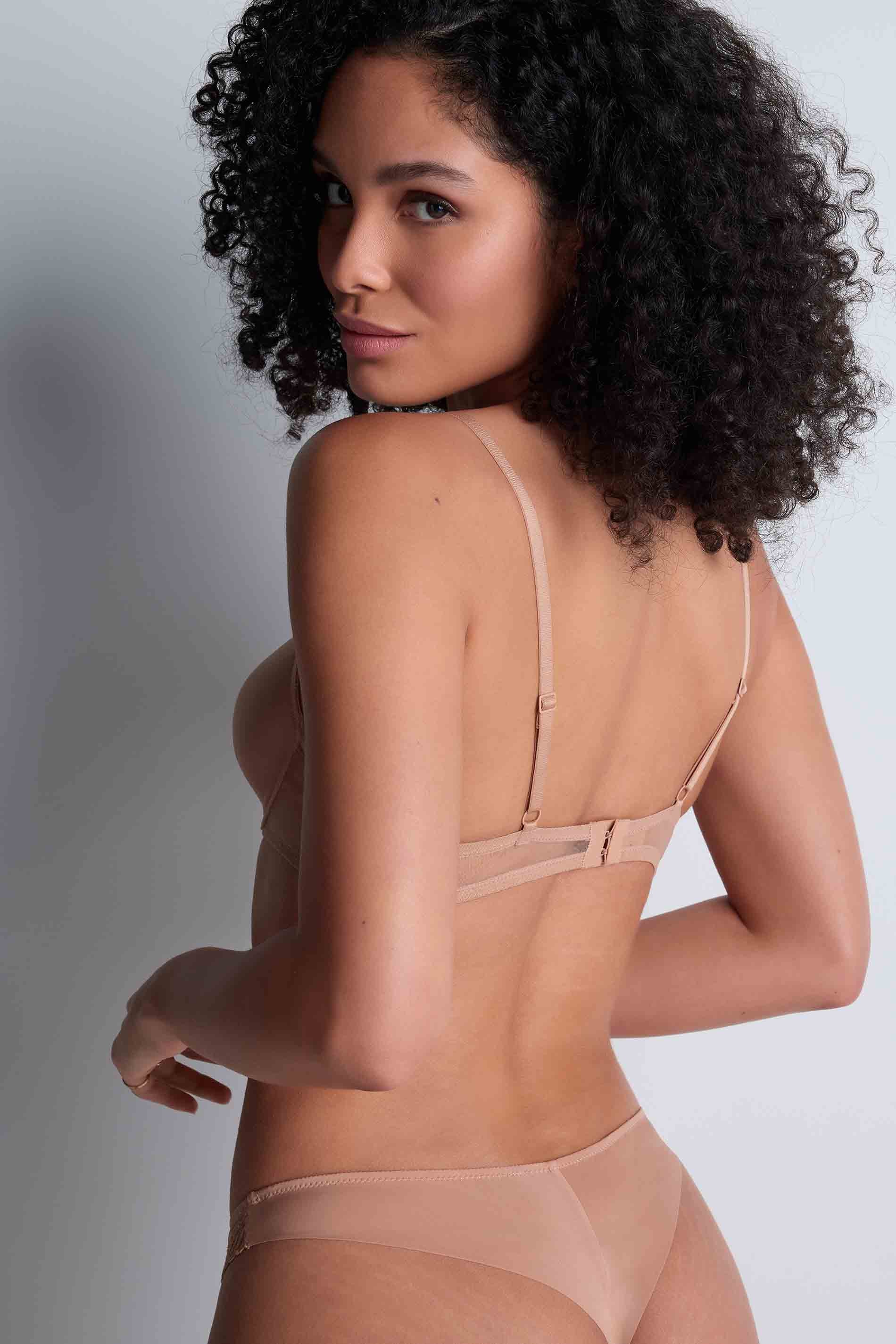 TRIANGLE BRA - SAND / detail02