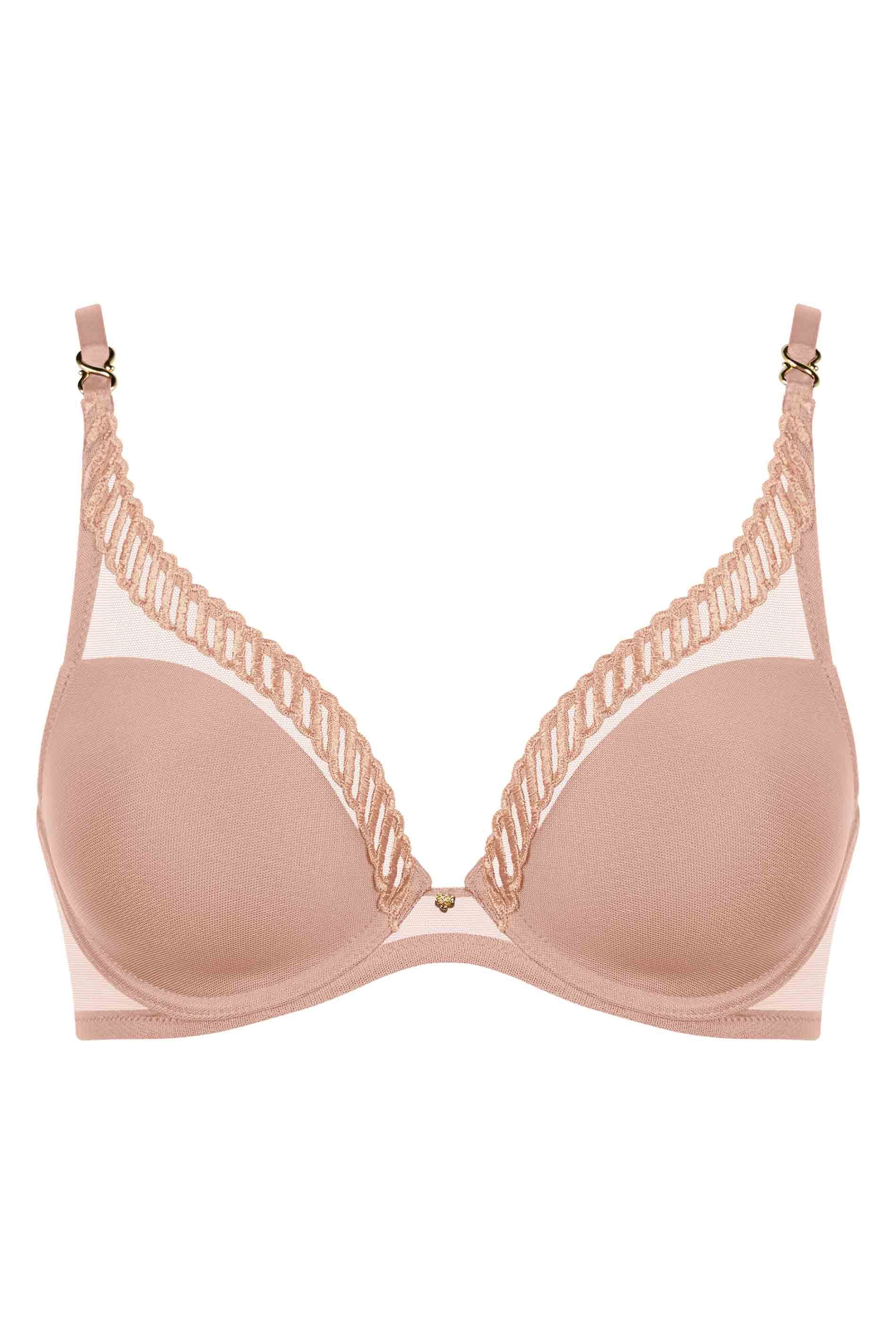 TRIANGLE BRA - SAND / fs