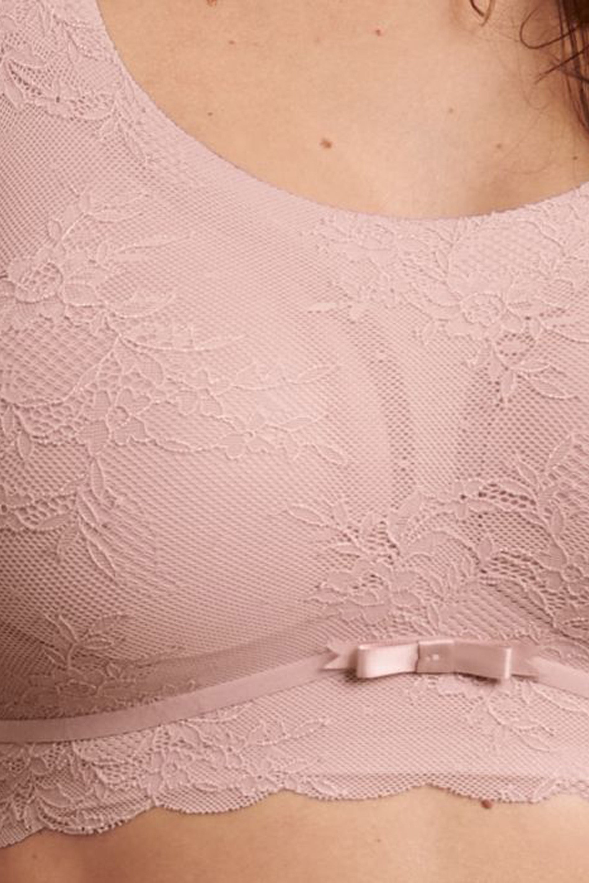 Bralette - rosewood
