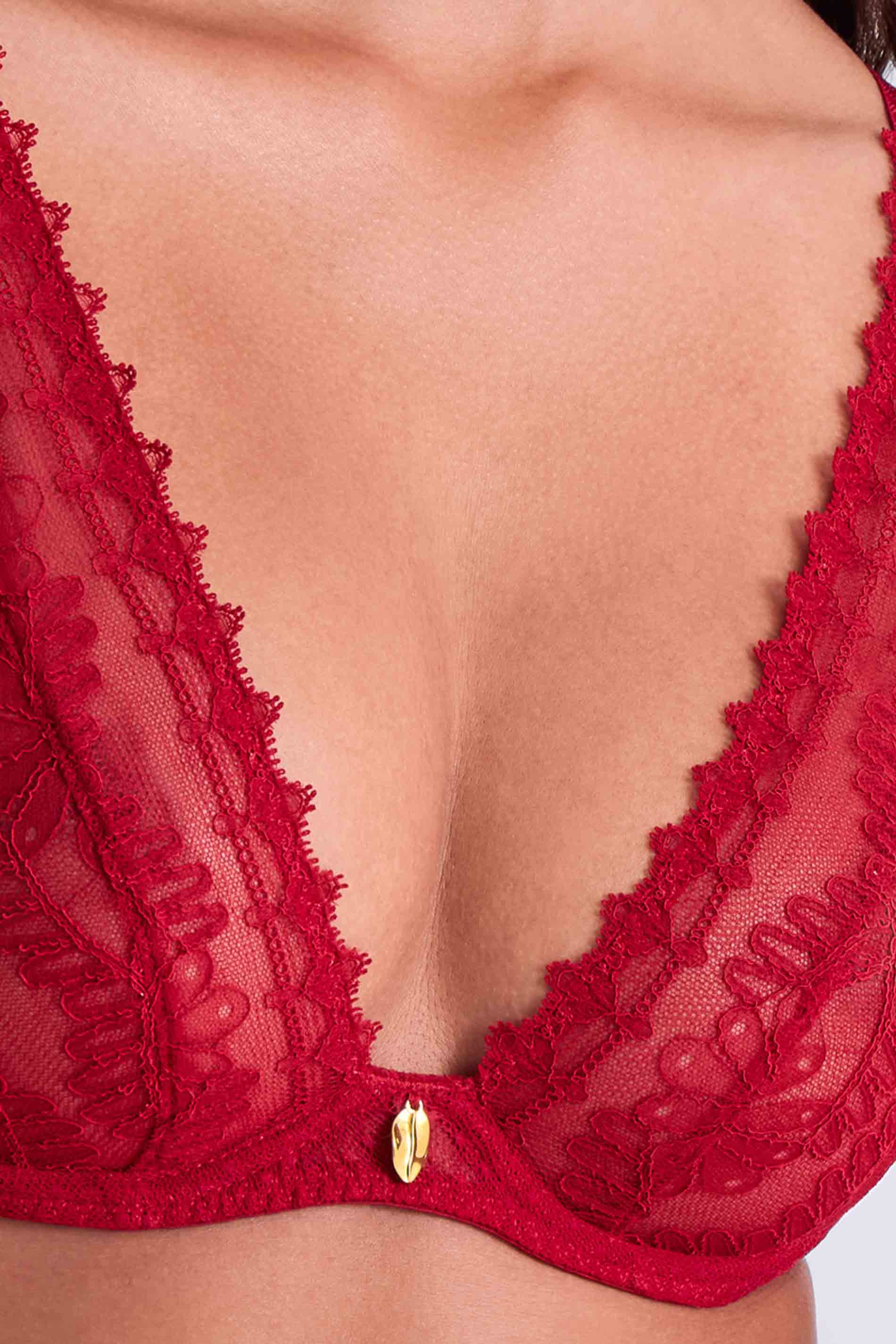 ULTRA PLUNGE TRIANGLE SG - CHERRY / detail01