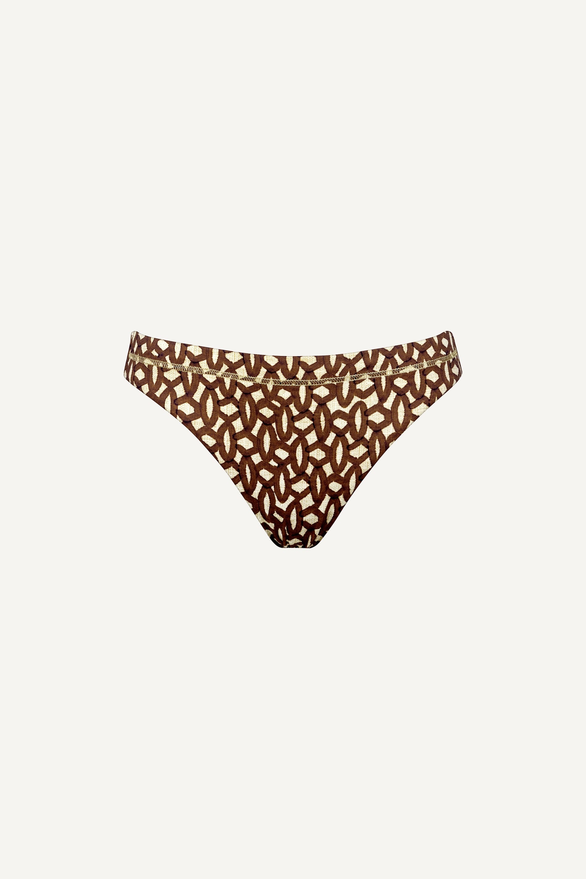 BIKINIBROEKJE - IVORY UMBER