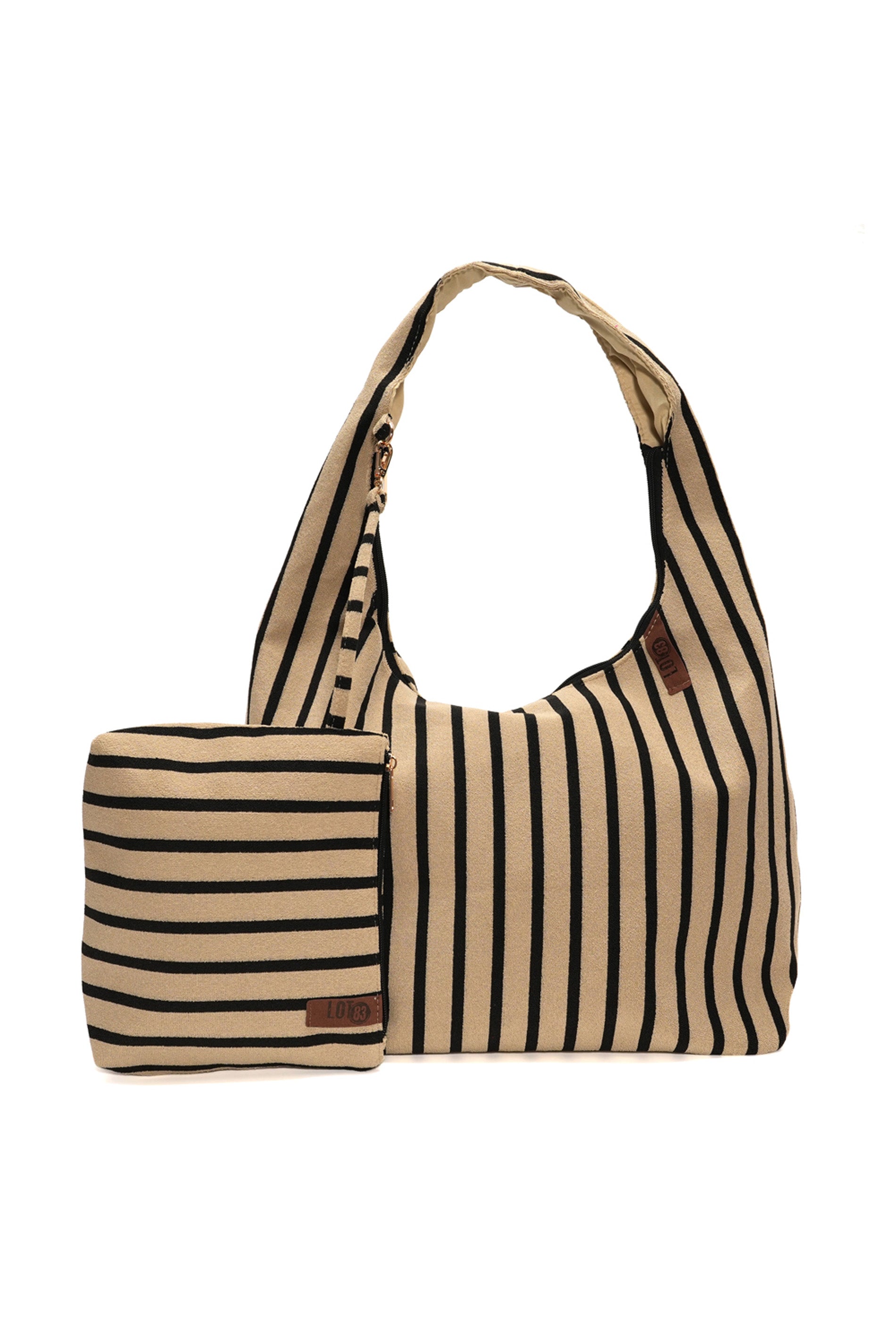 Shopper Romee - creme schwarz