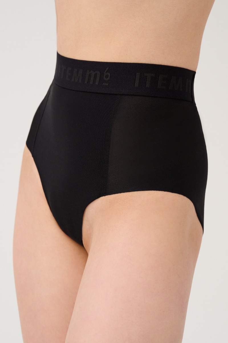 ITEM m6 women all mesh panties - black