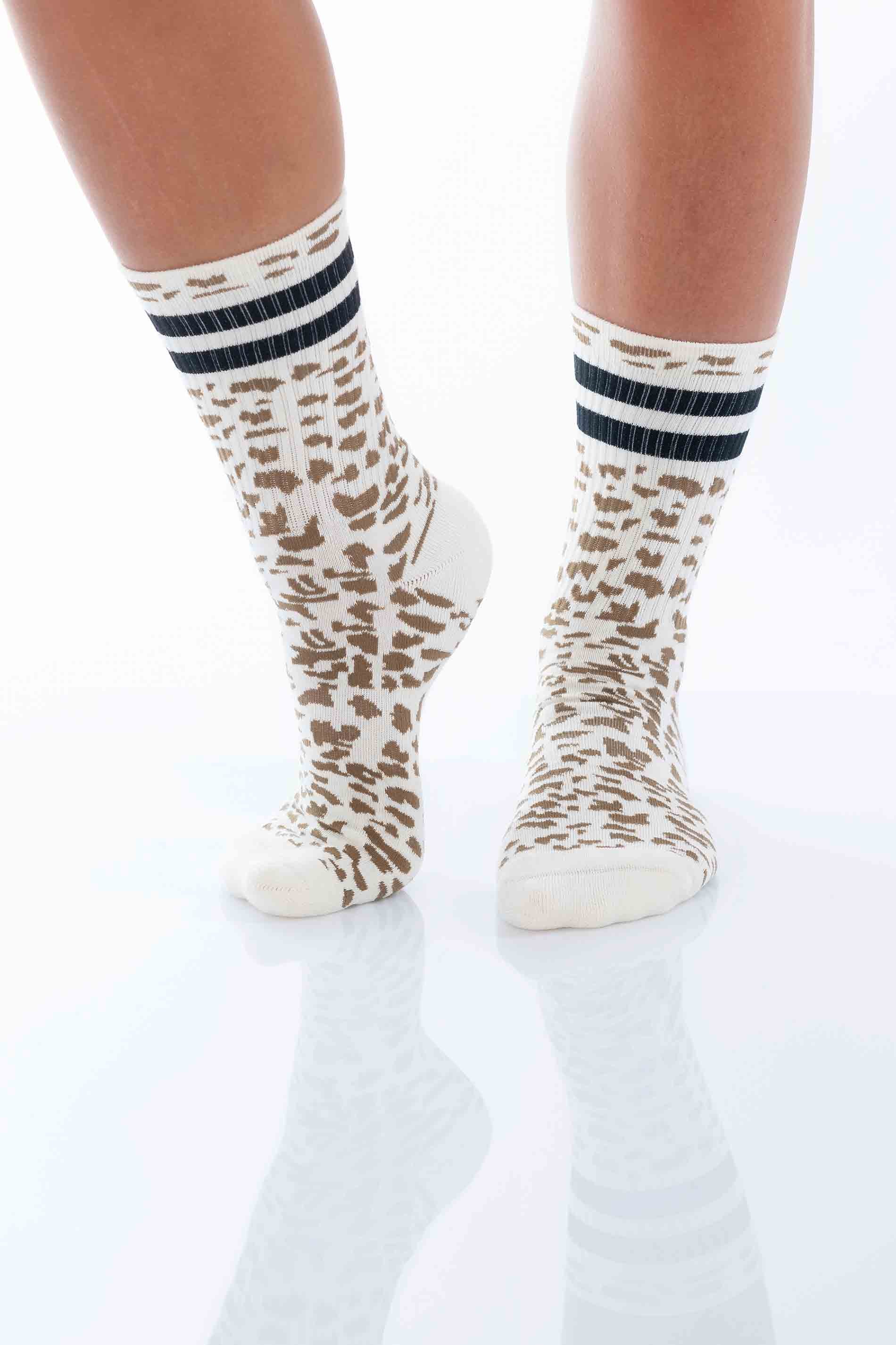 Amanda - latte/schwarz / front