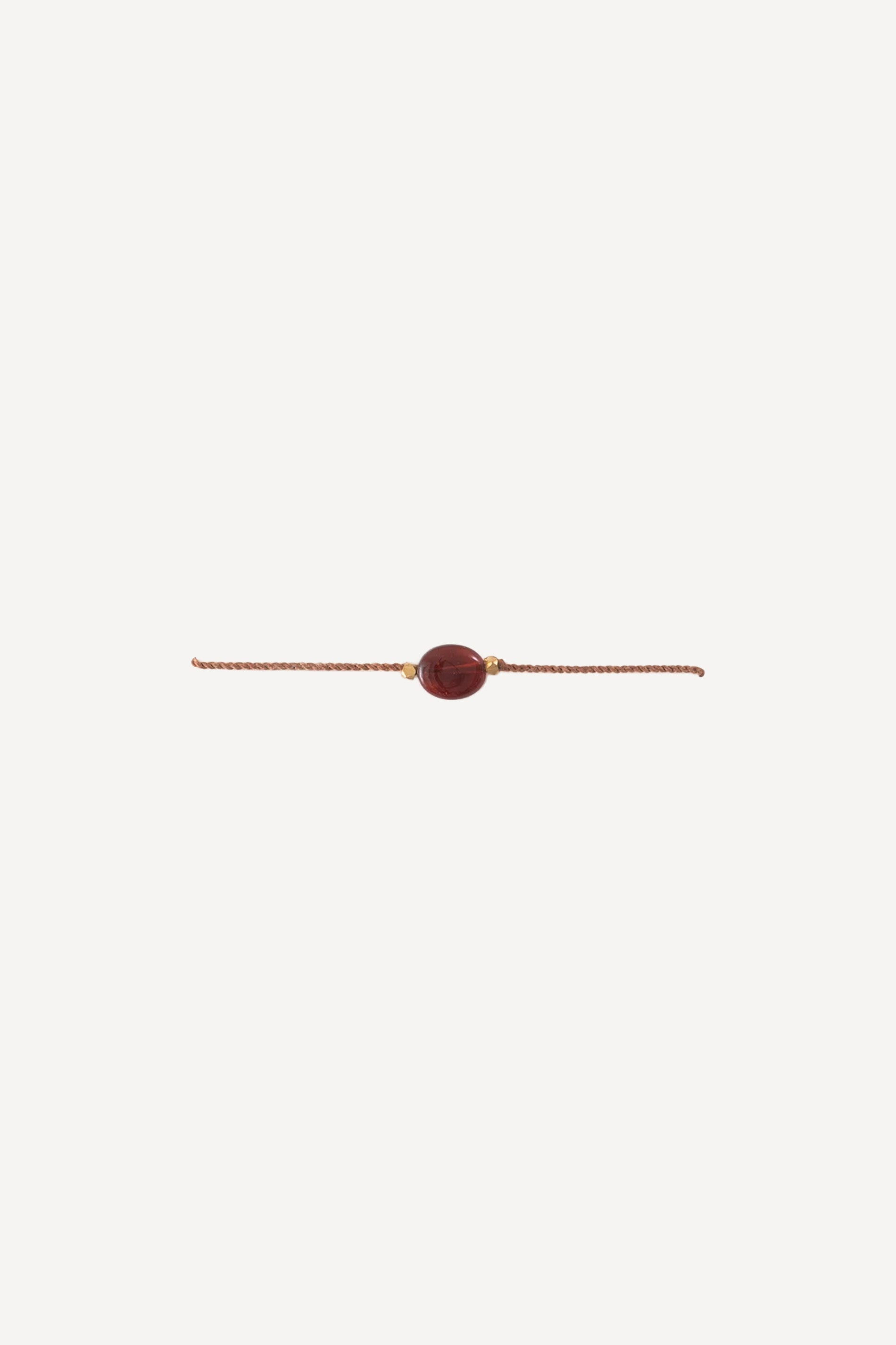 Gemstone card - garnet