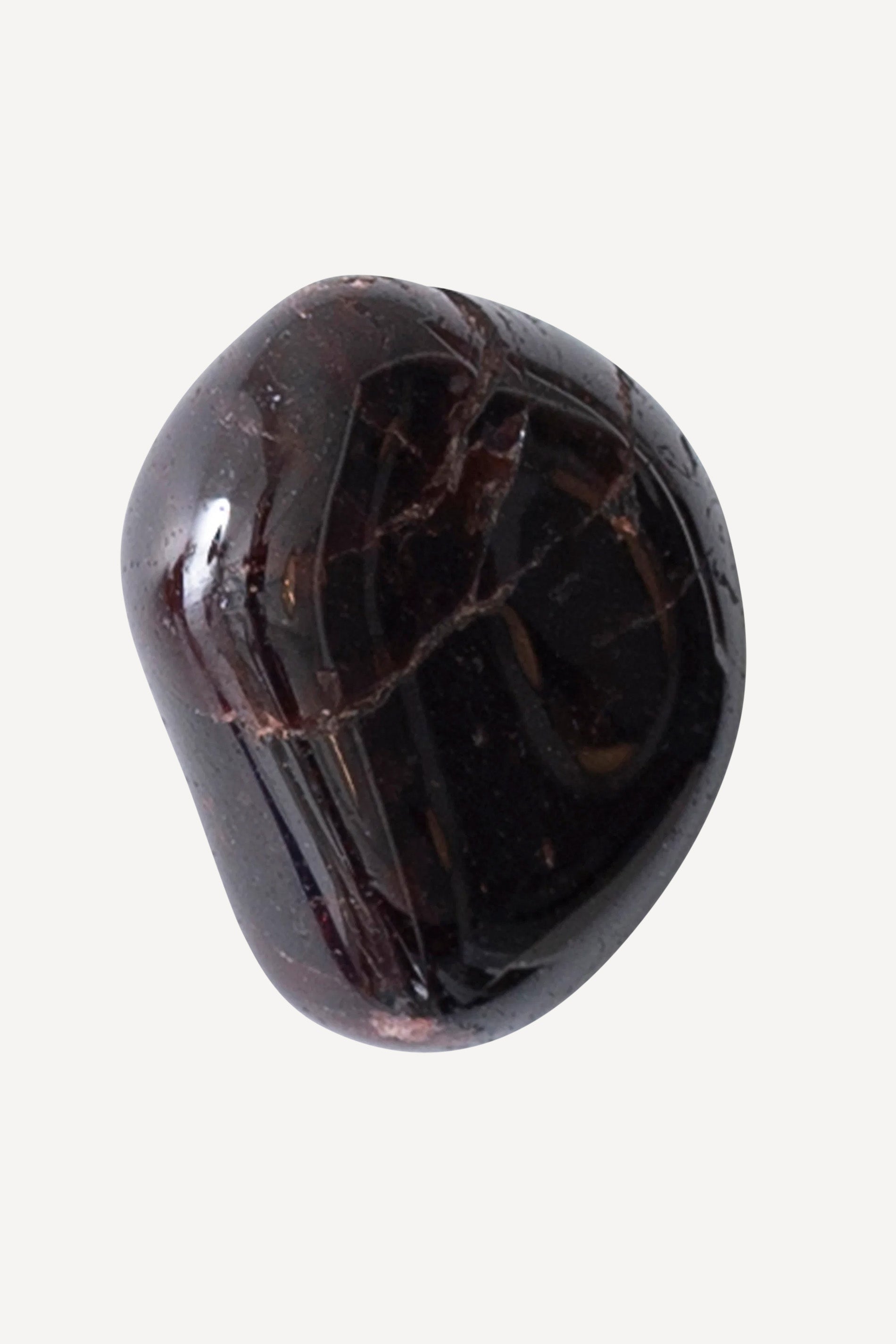 Gemstone card - garnet