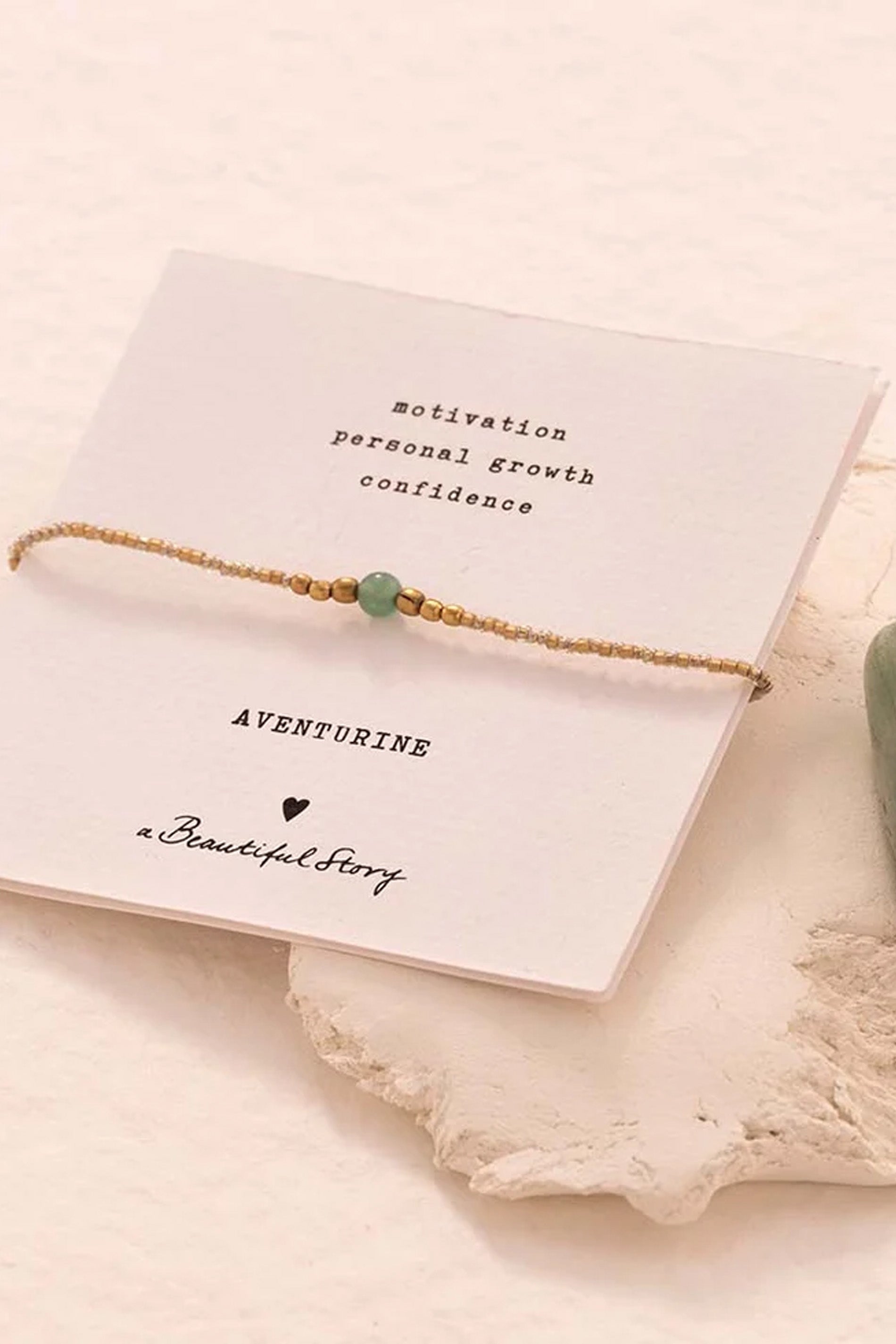 Iris Card Aventurine Bracelet - aventurine