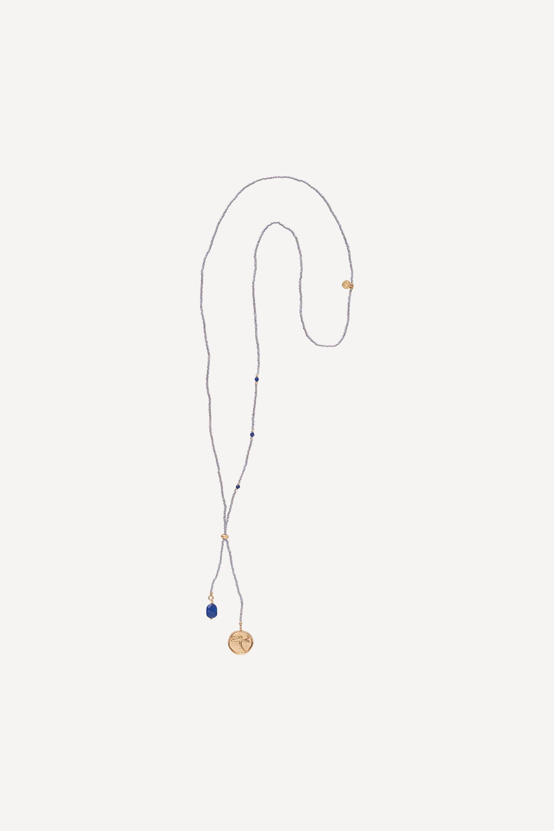 Purpose Lapis Lazuli Necklace GC - gold