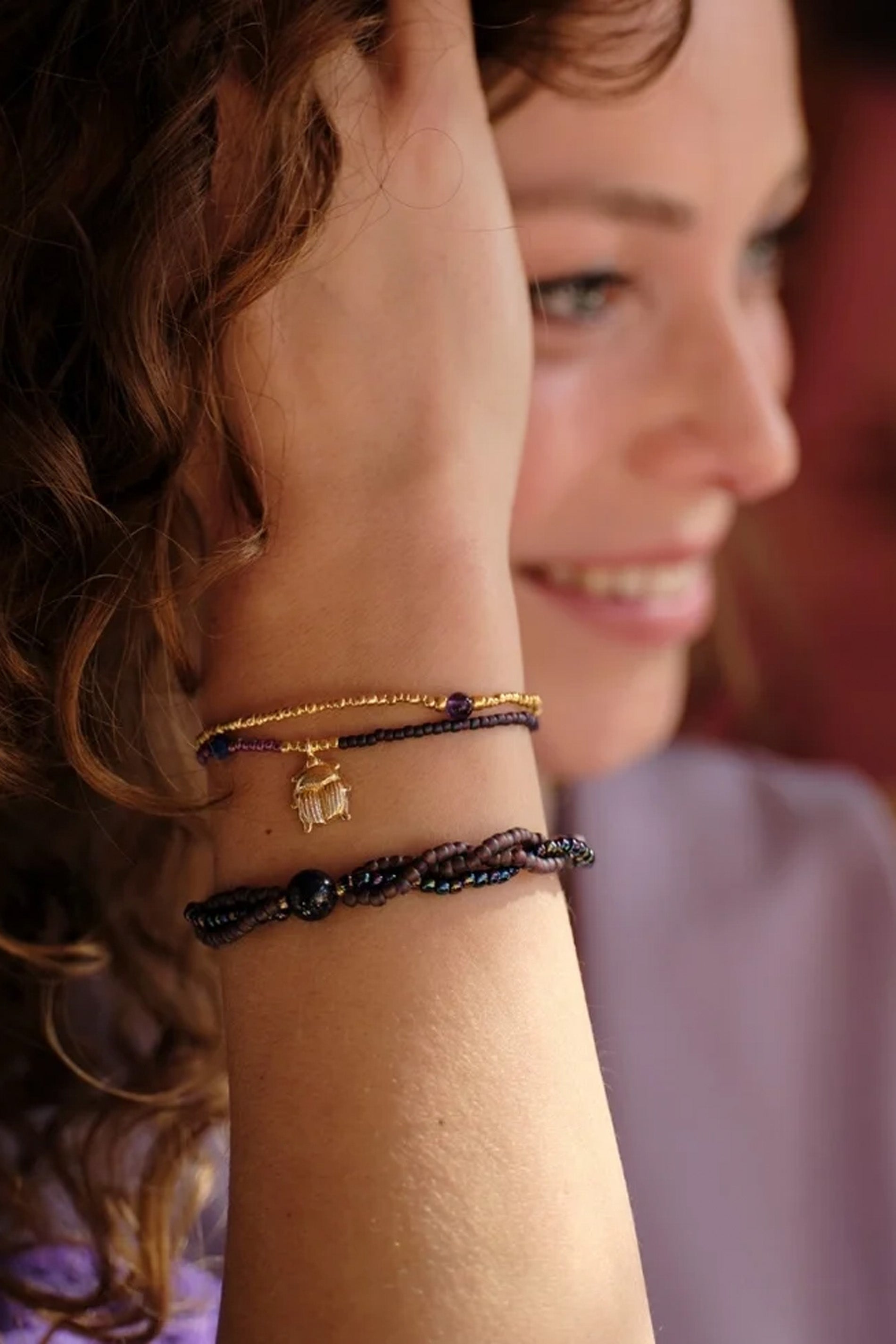 Hoping Lapis Lazuli Bracelet - lazuli