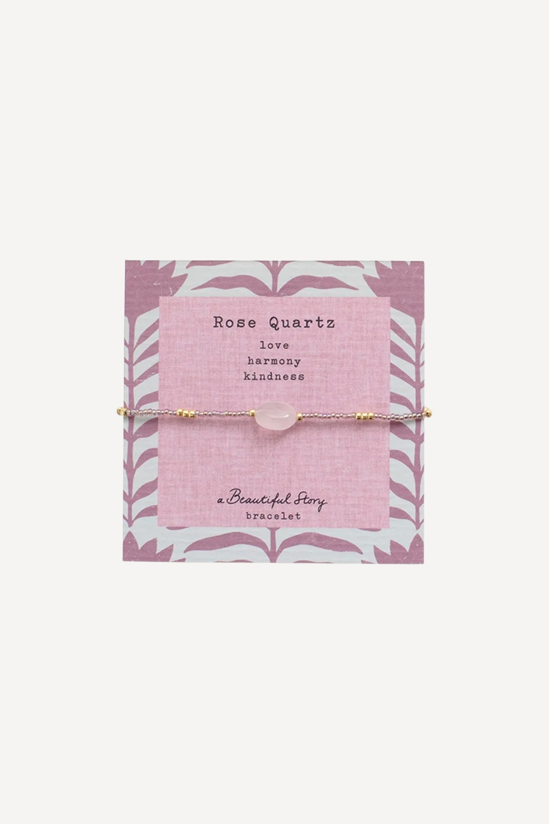 Wanting Rose Quartz Bracelet SC - rose