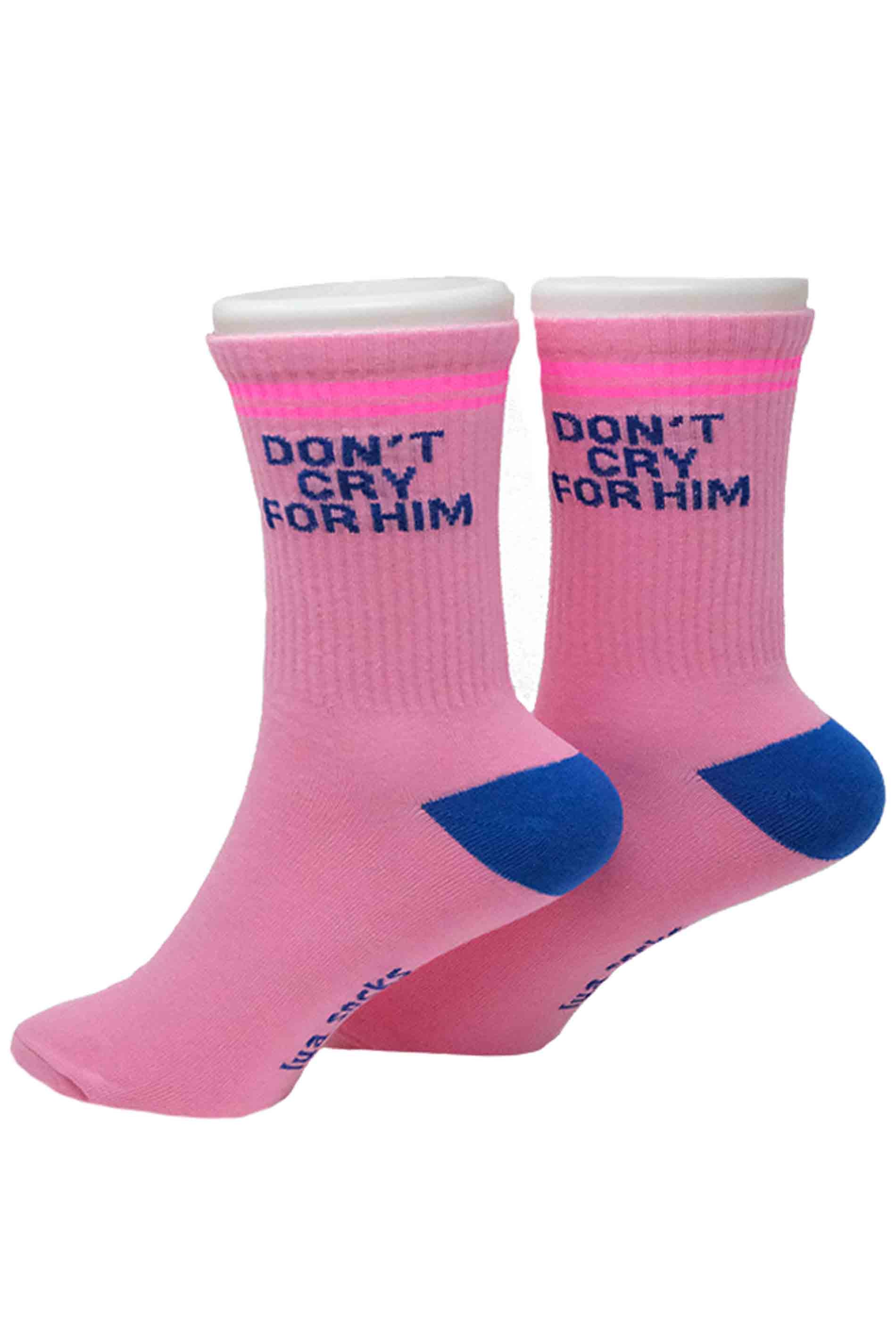 don't cry - pink / front