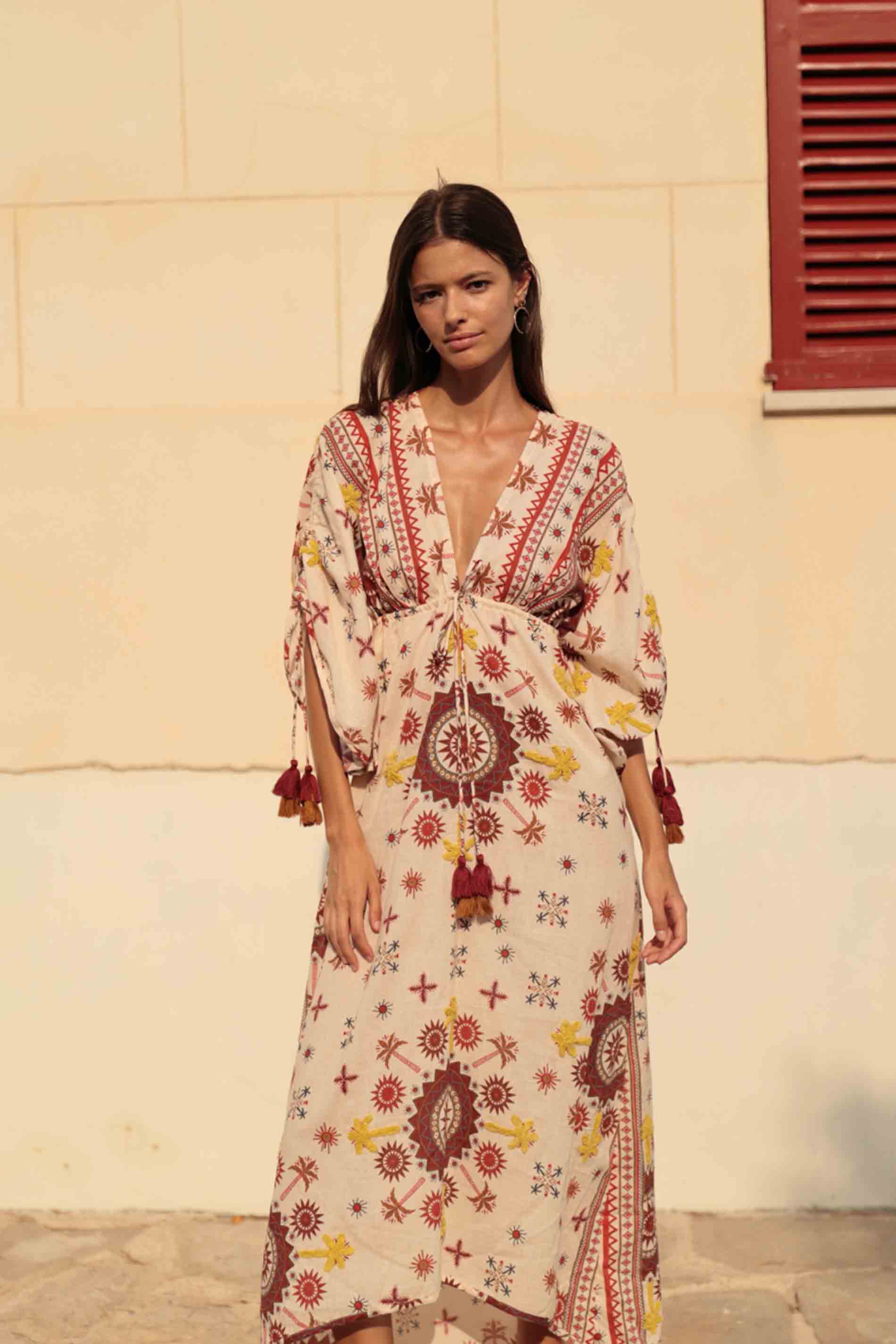 Long dress - marron/brown