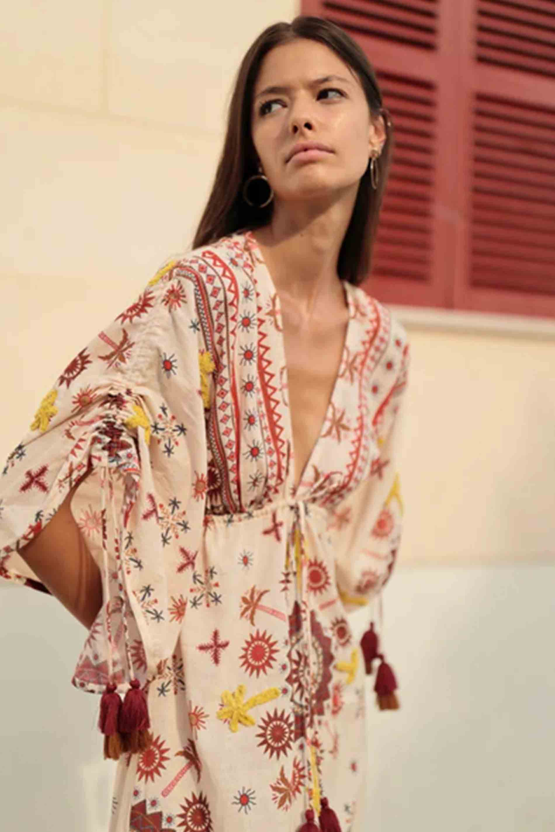 Long dress - marron/brown