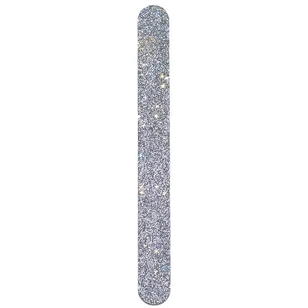 Kure BAZAAR Nail File, Nagelfeile GLITZER-Schwarz 1 Stück