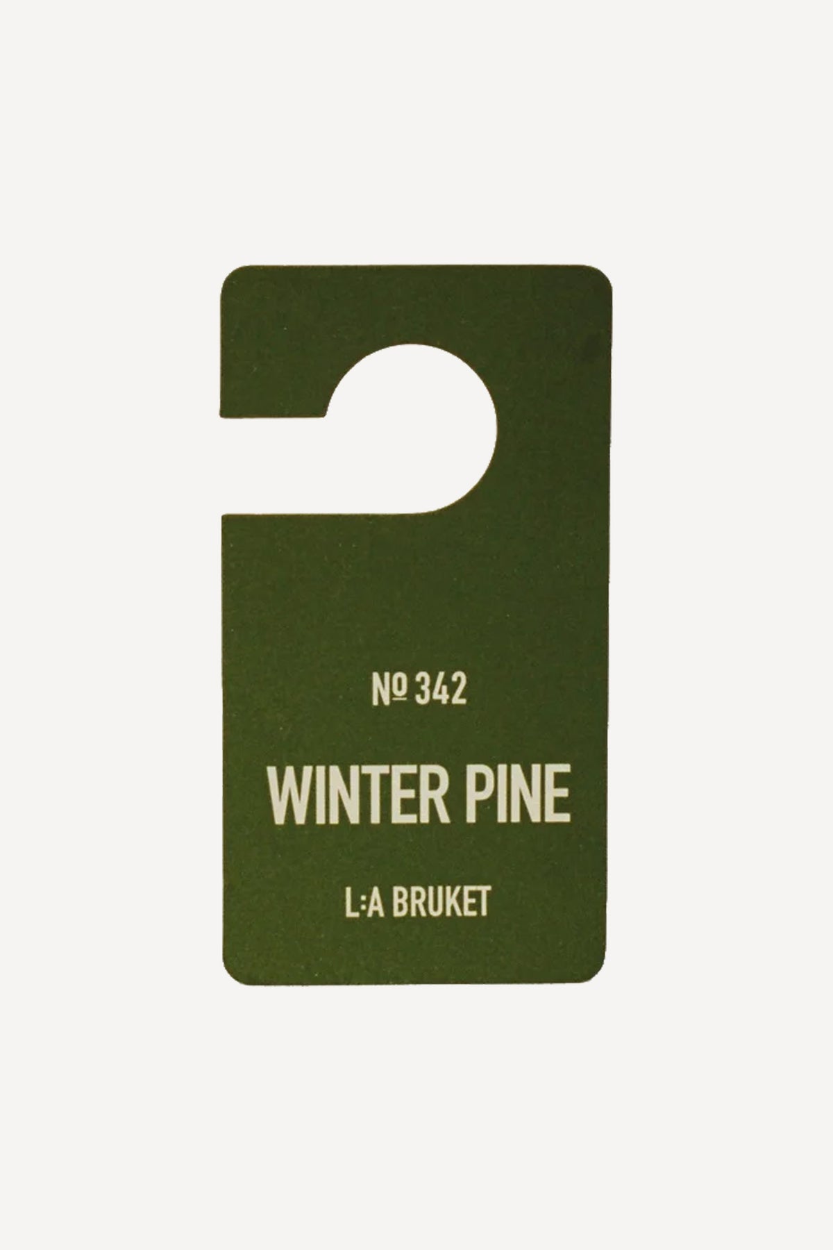 Winter Pine Fragrance Tag