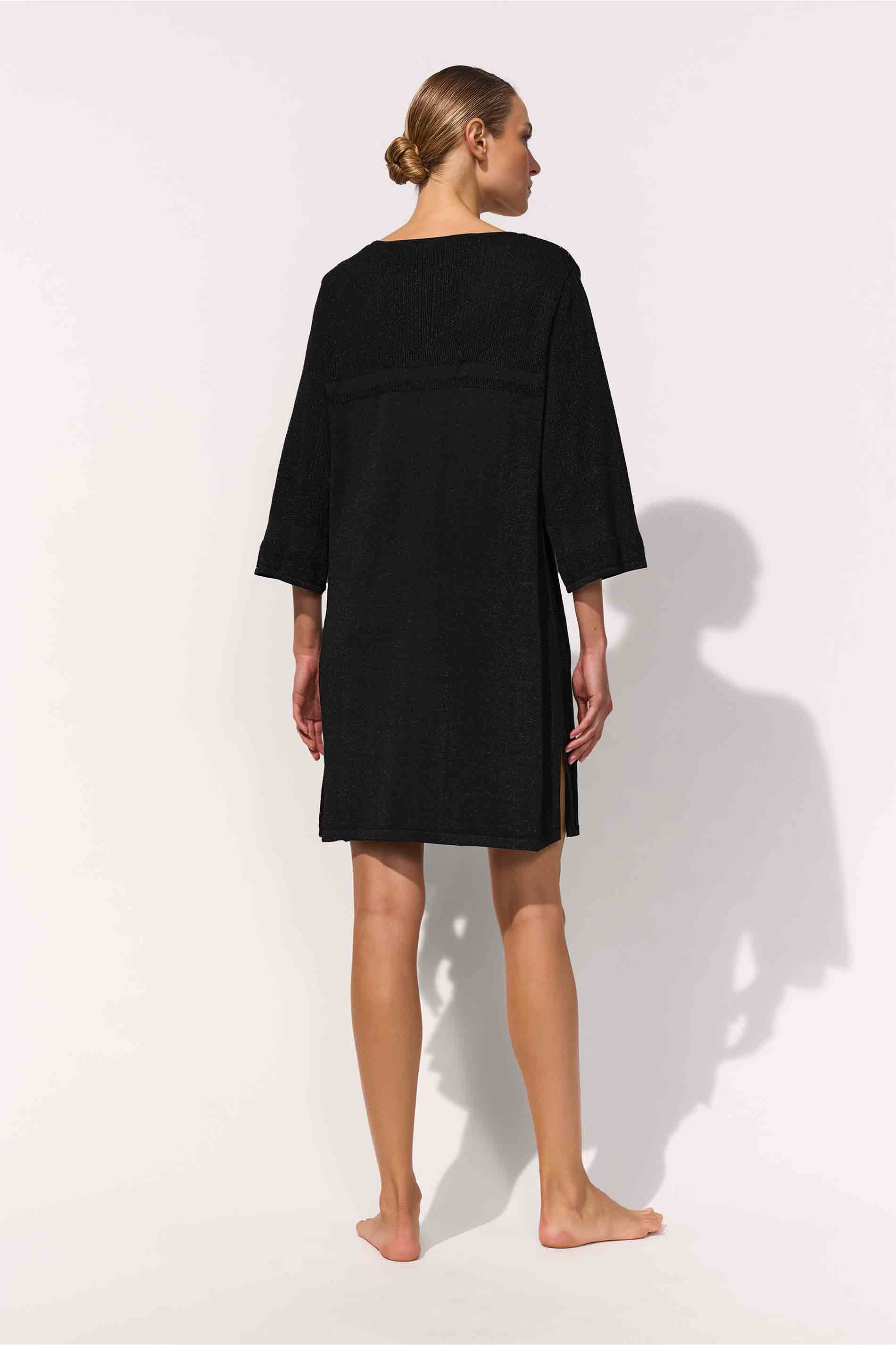 TUNIC - BLACK / back
