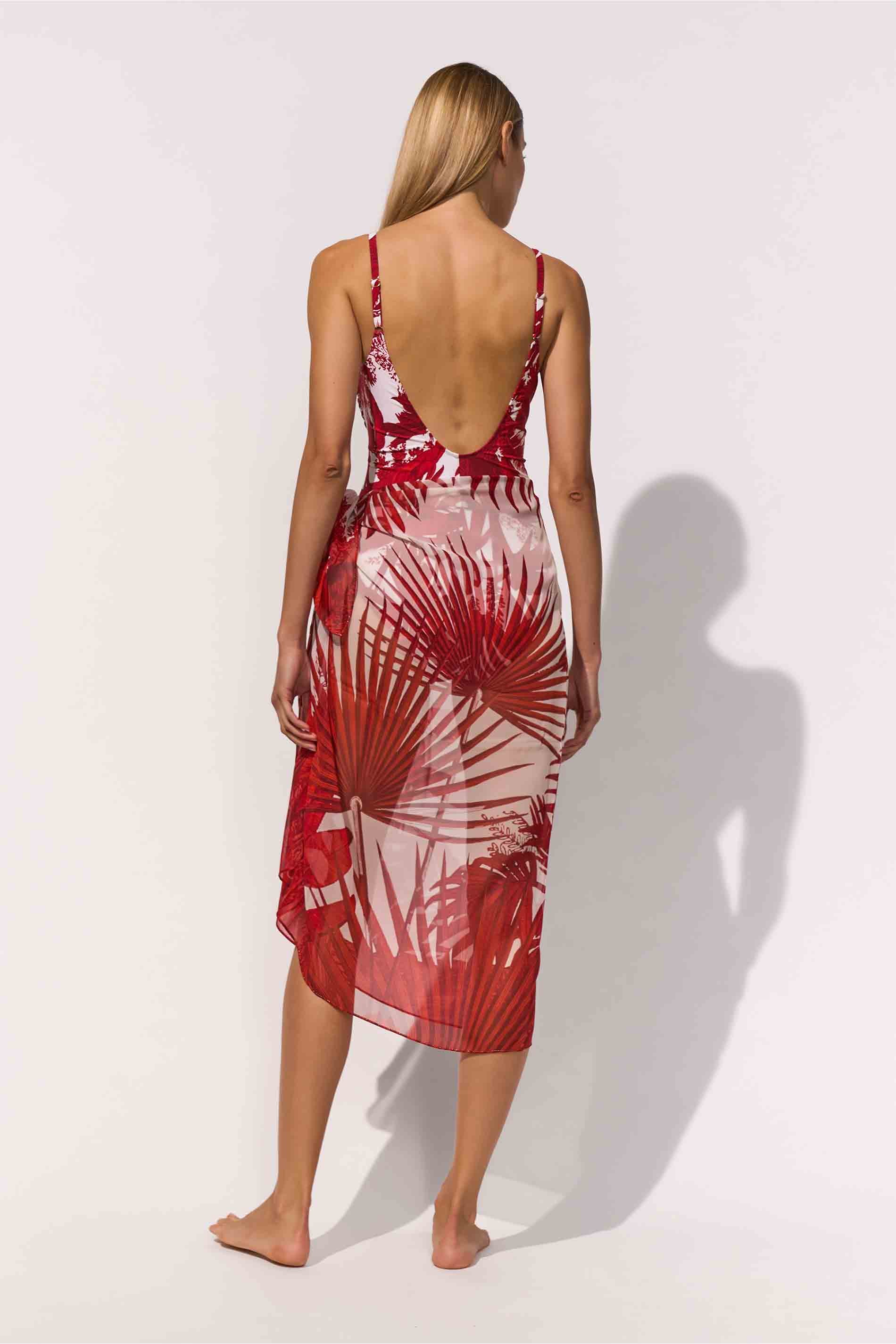 PAREO - CREME ROUGE / back