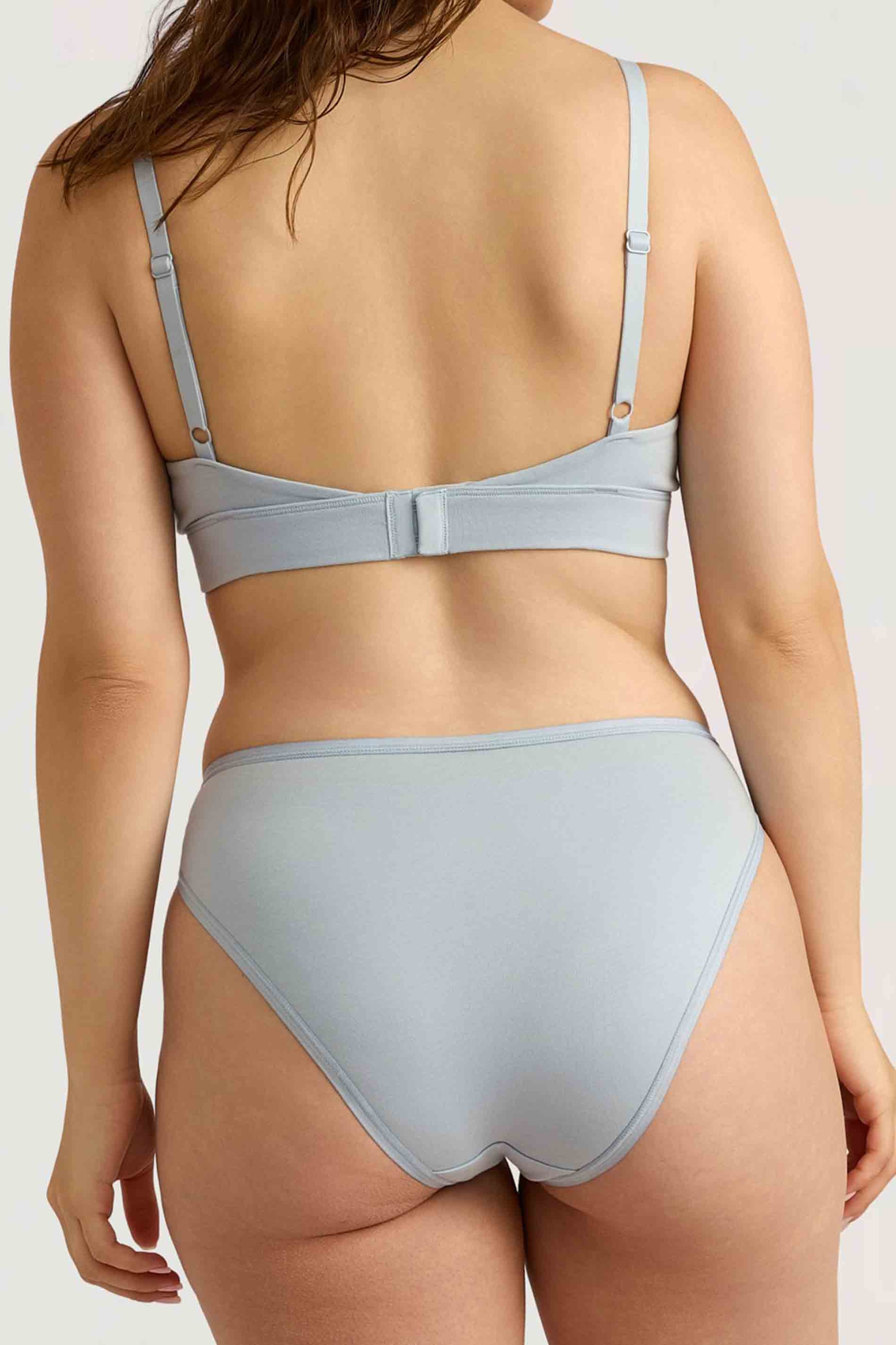 Flex Cheeky Briefs - soft breeze / back