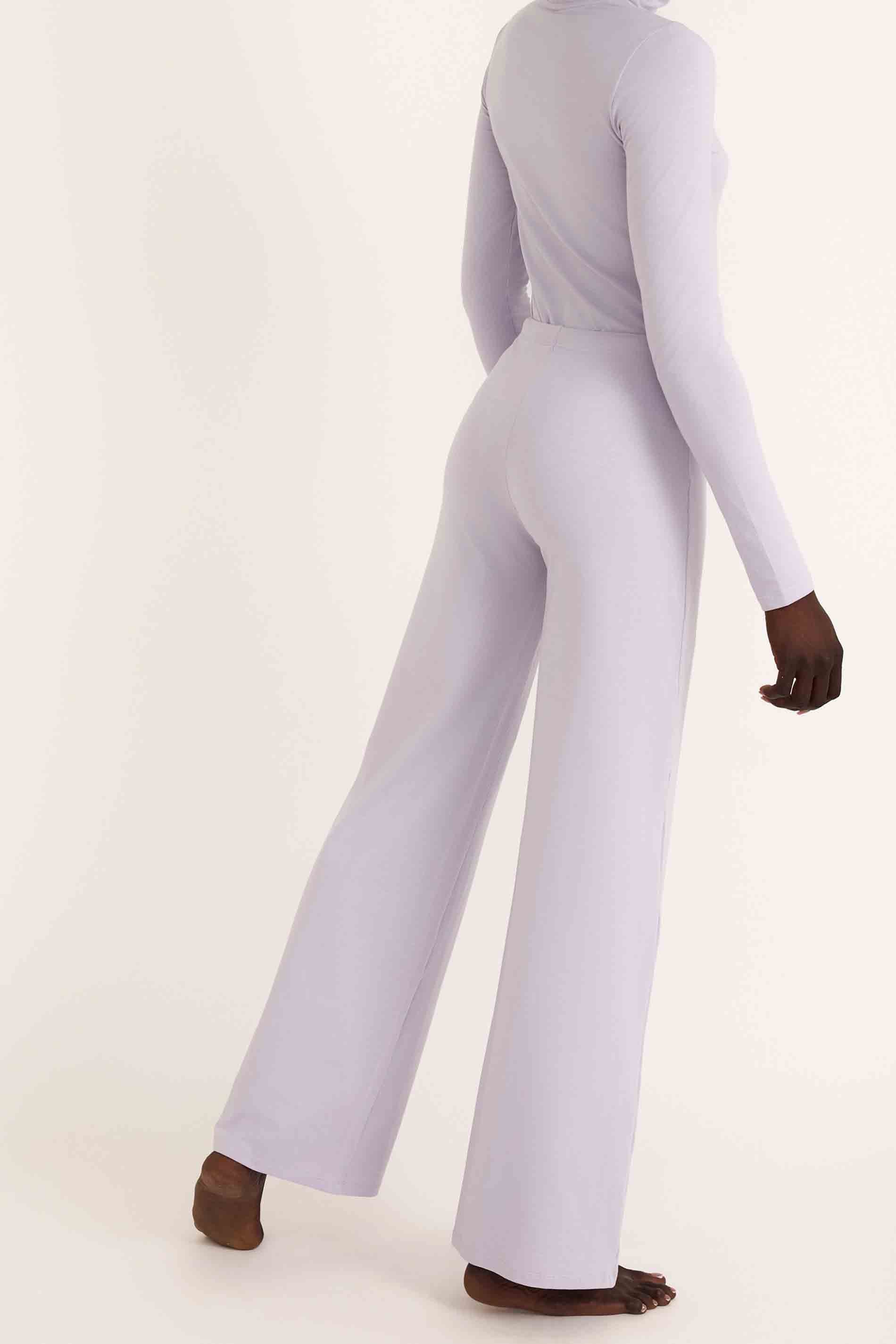 Everyday Straight Leg Pants - Soft Lilac / detail01