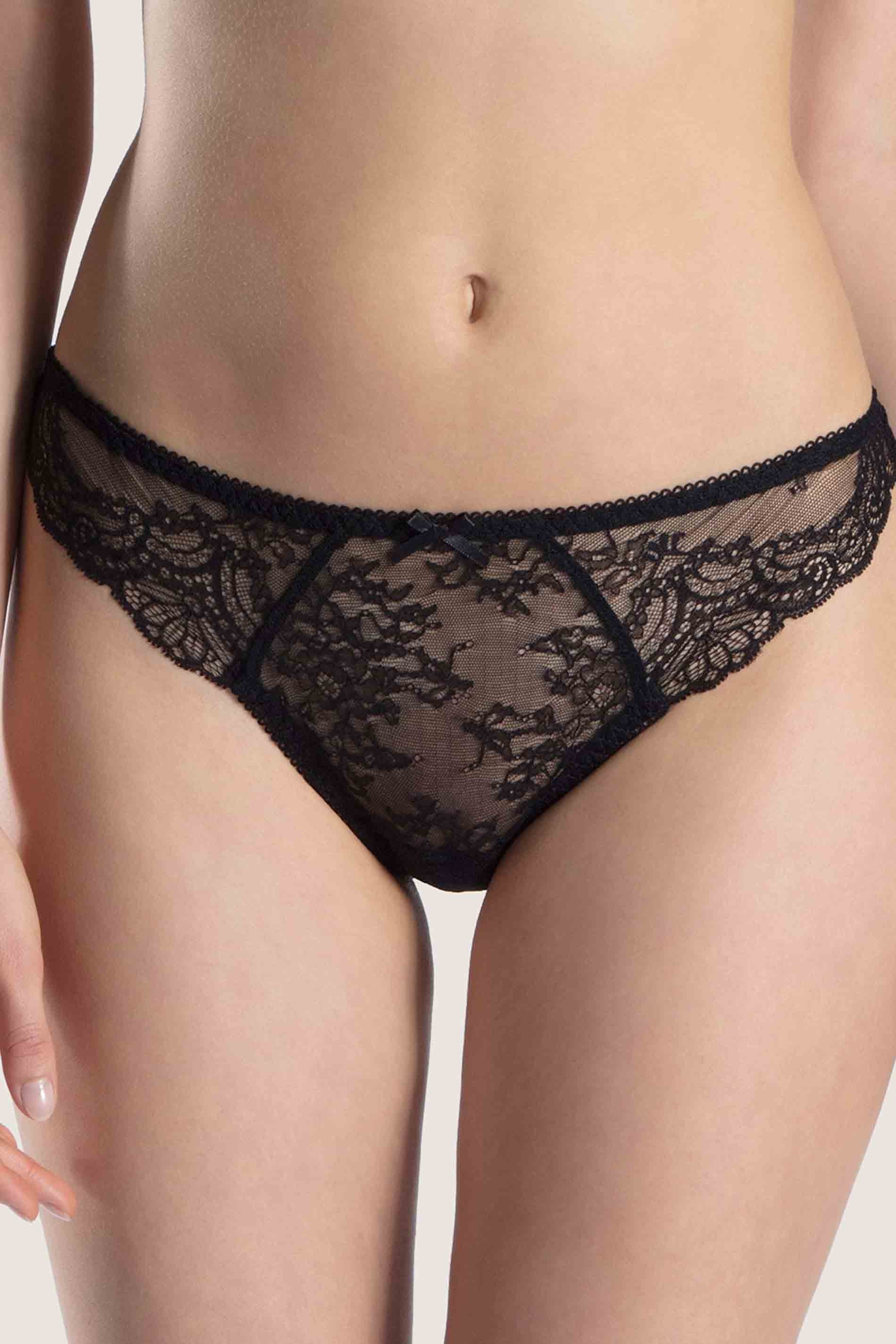 TANGA - NOIR / front