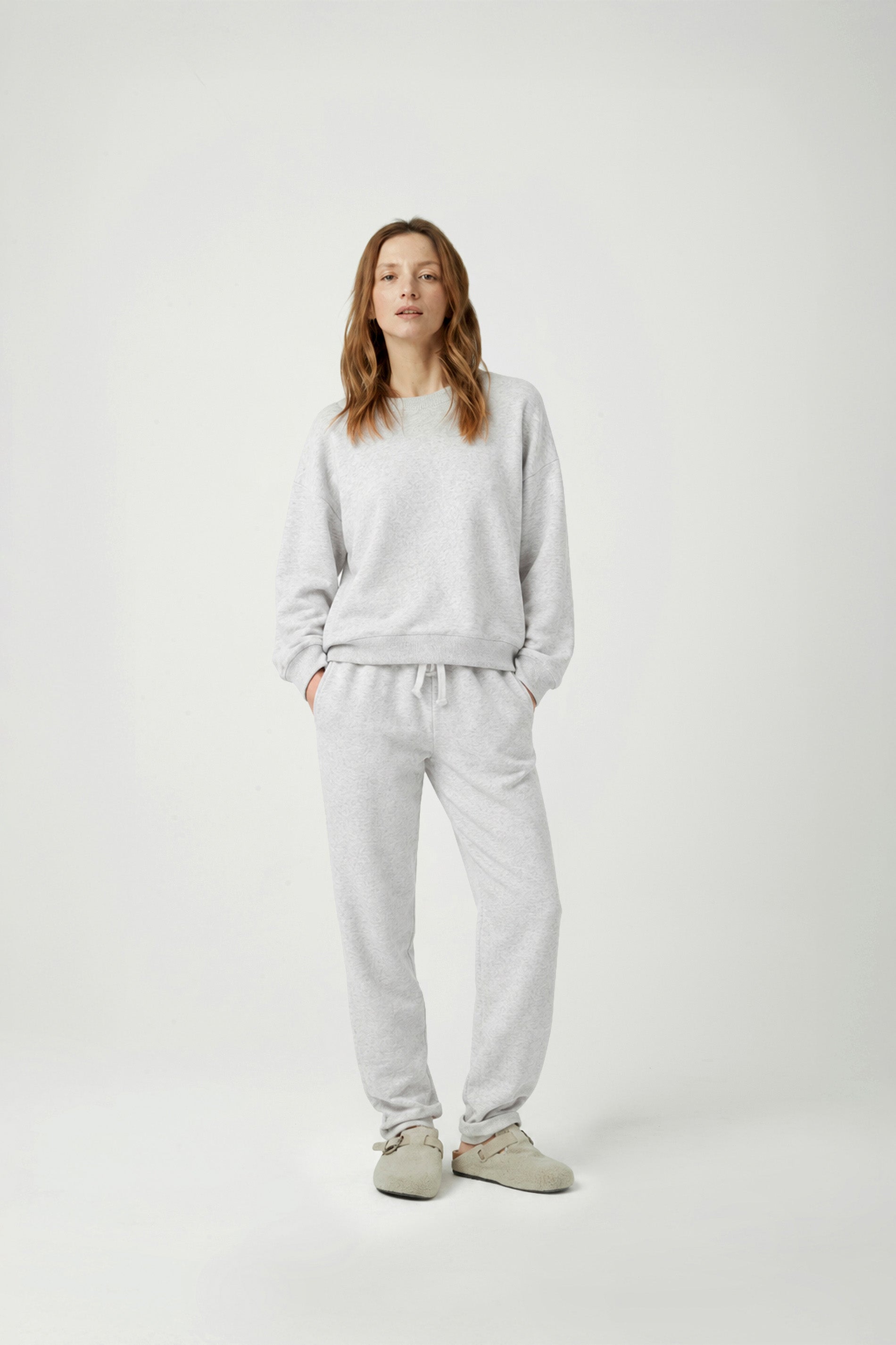 Women's top knitted - GREY CHINE