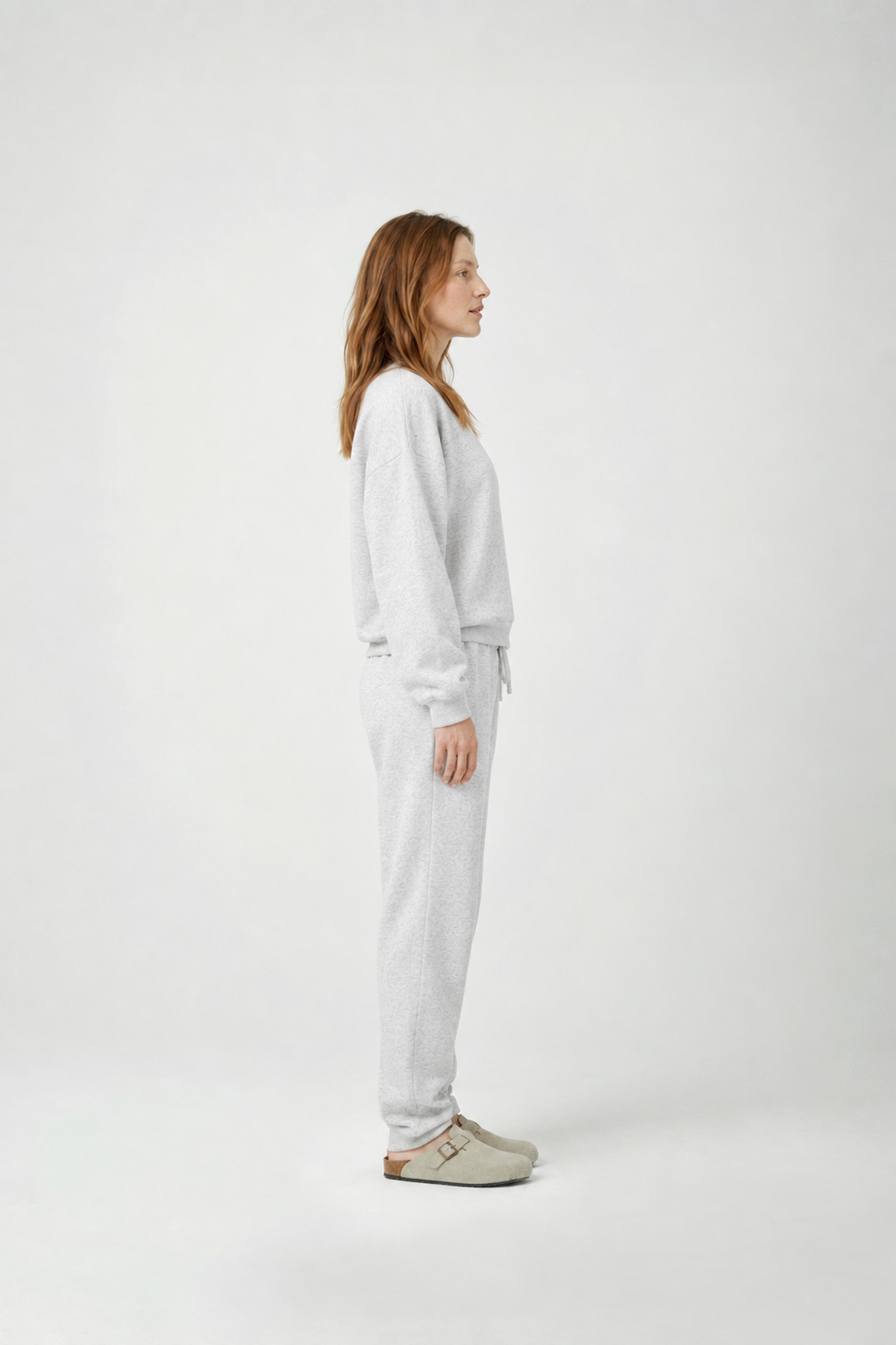 Women's top knitted - GREY CHINE
