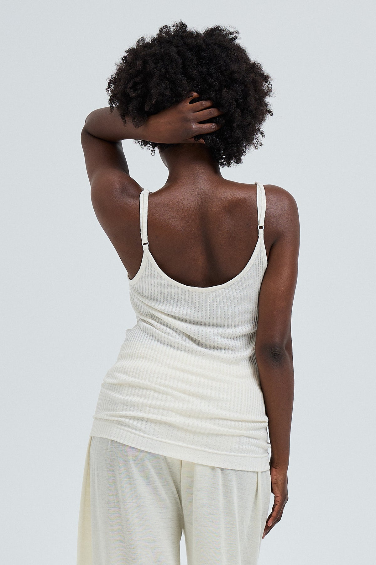 Strap Top Silky Silvia - off-white