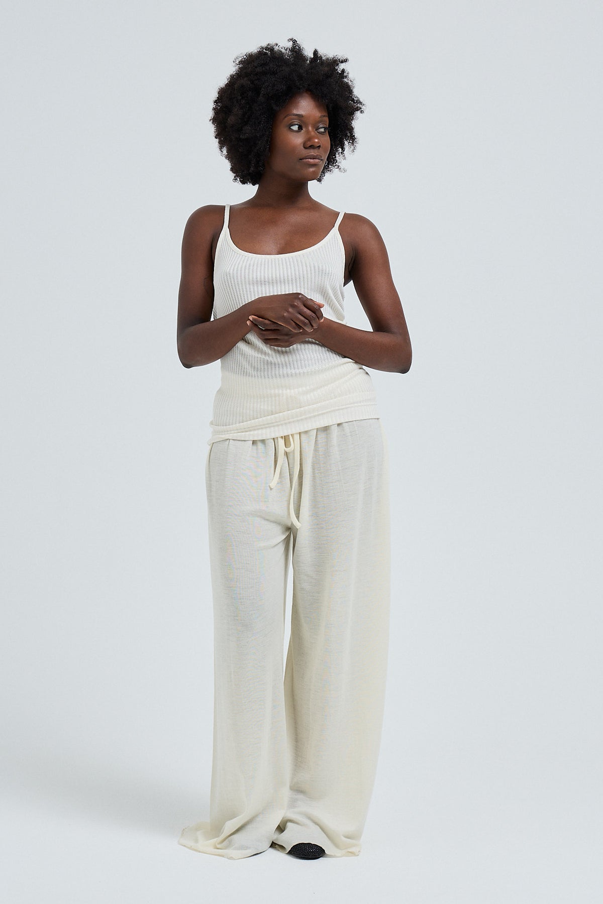 Strap Top Silky Silvia - off-white