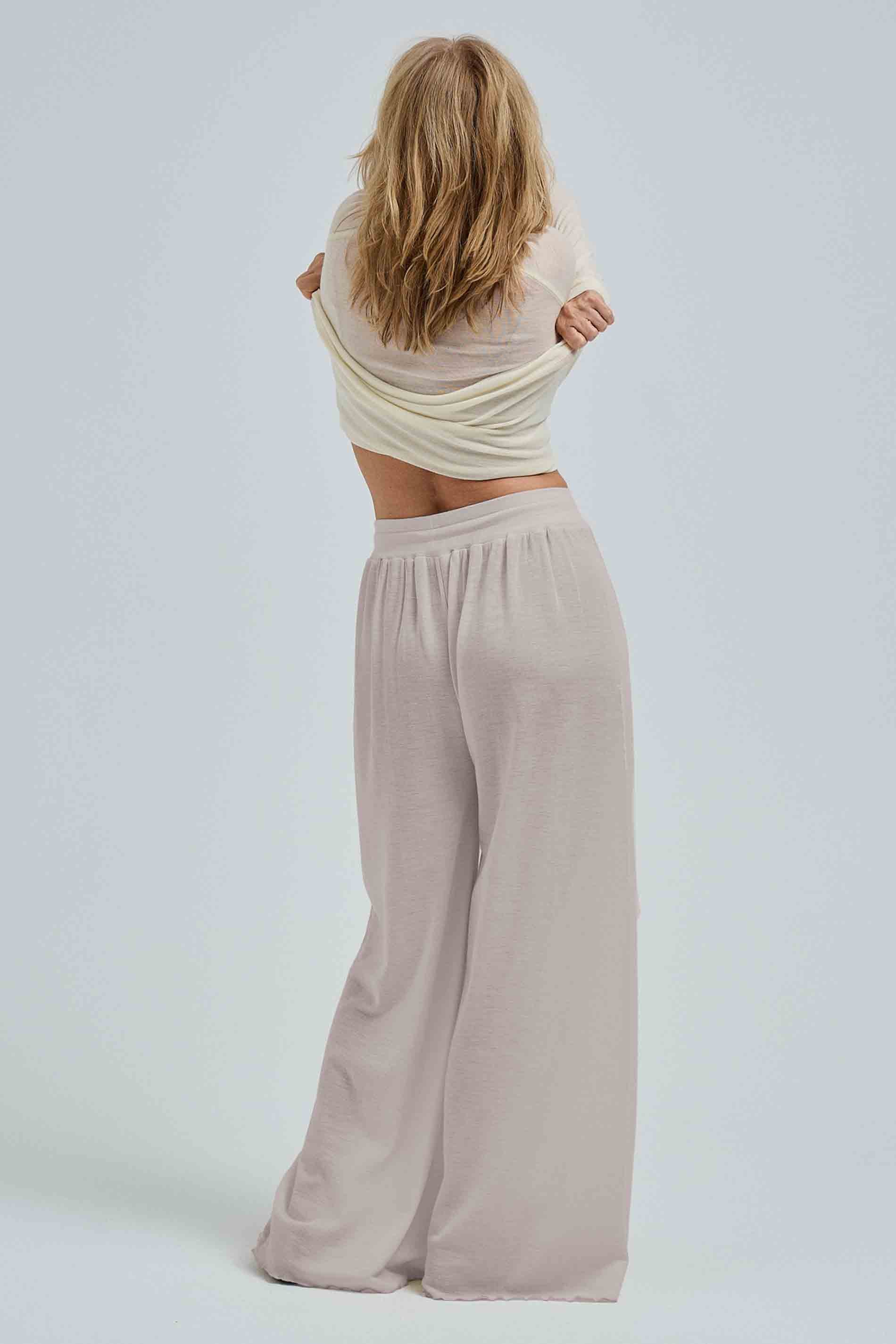 Pants Woolen Barbera - beige