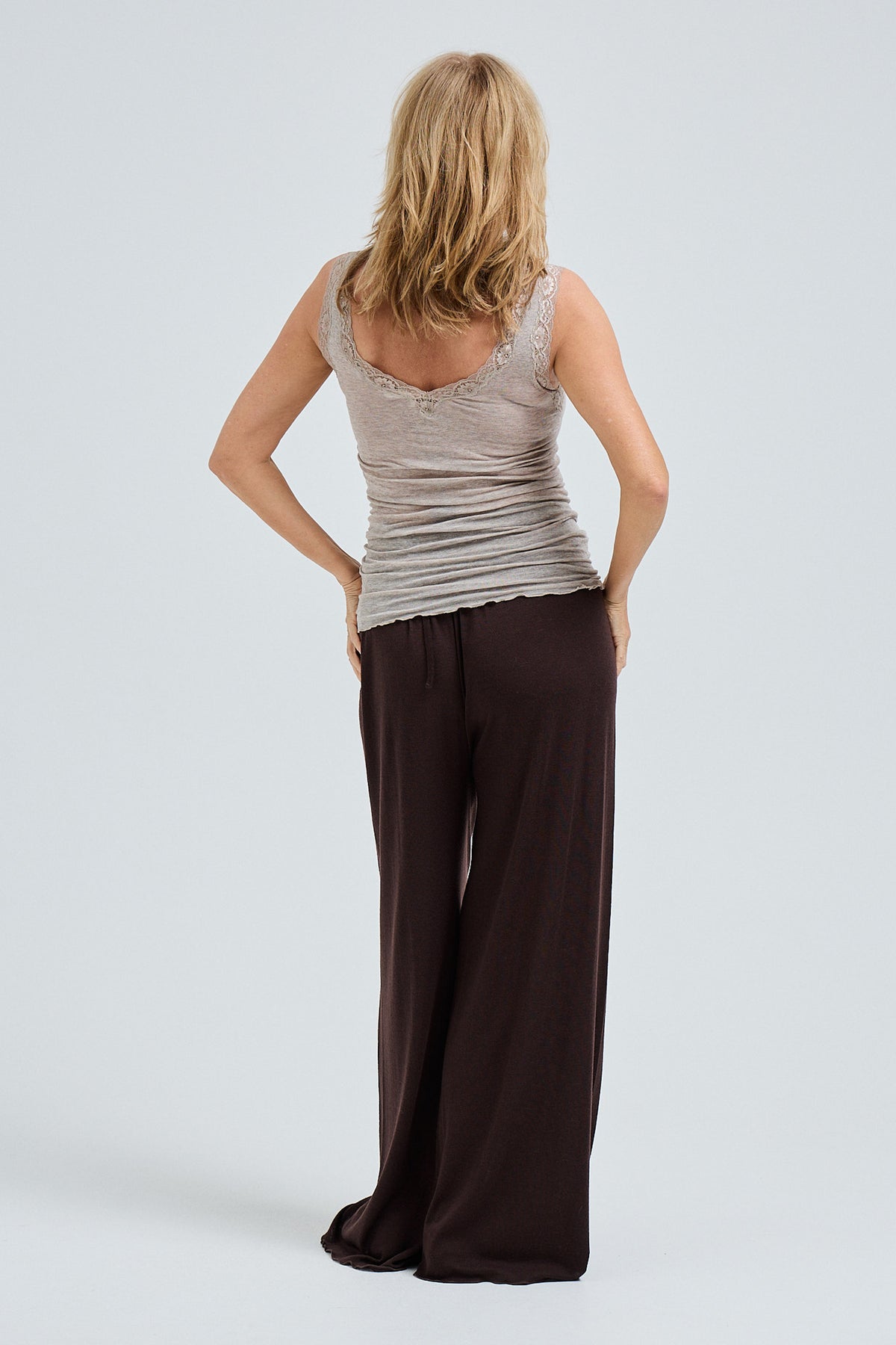 Tank Top Lacey - desert melange
