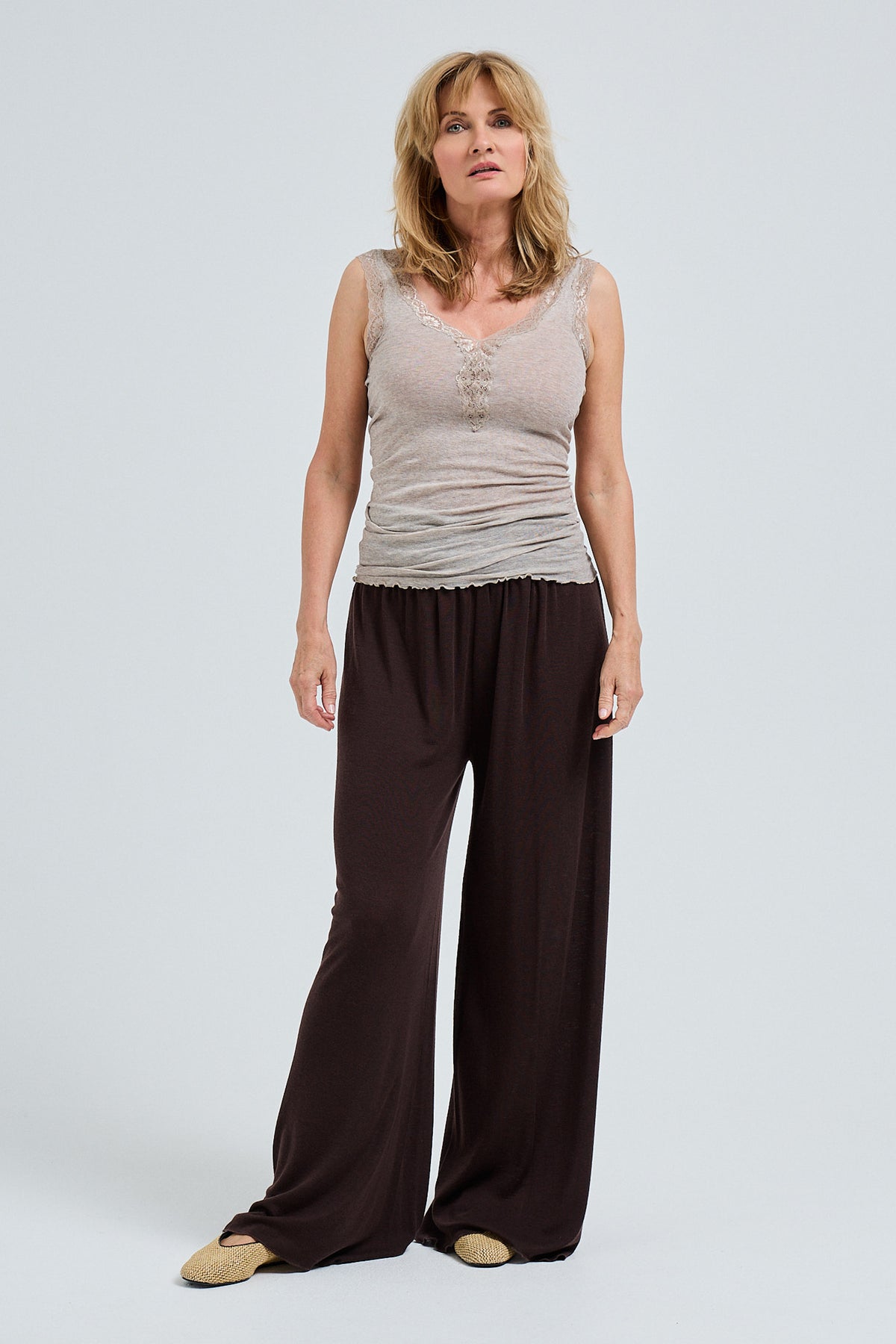 Tank Top Lacey - desert melange