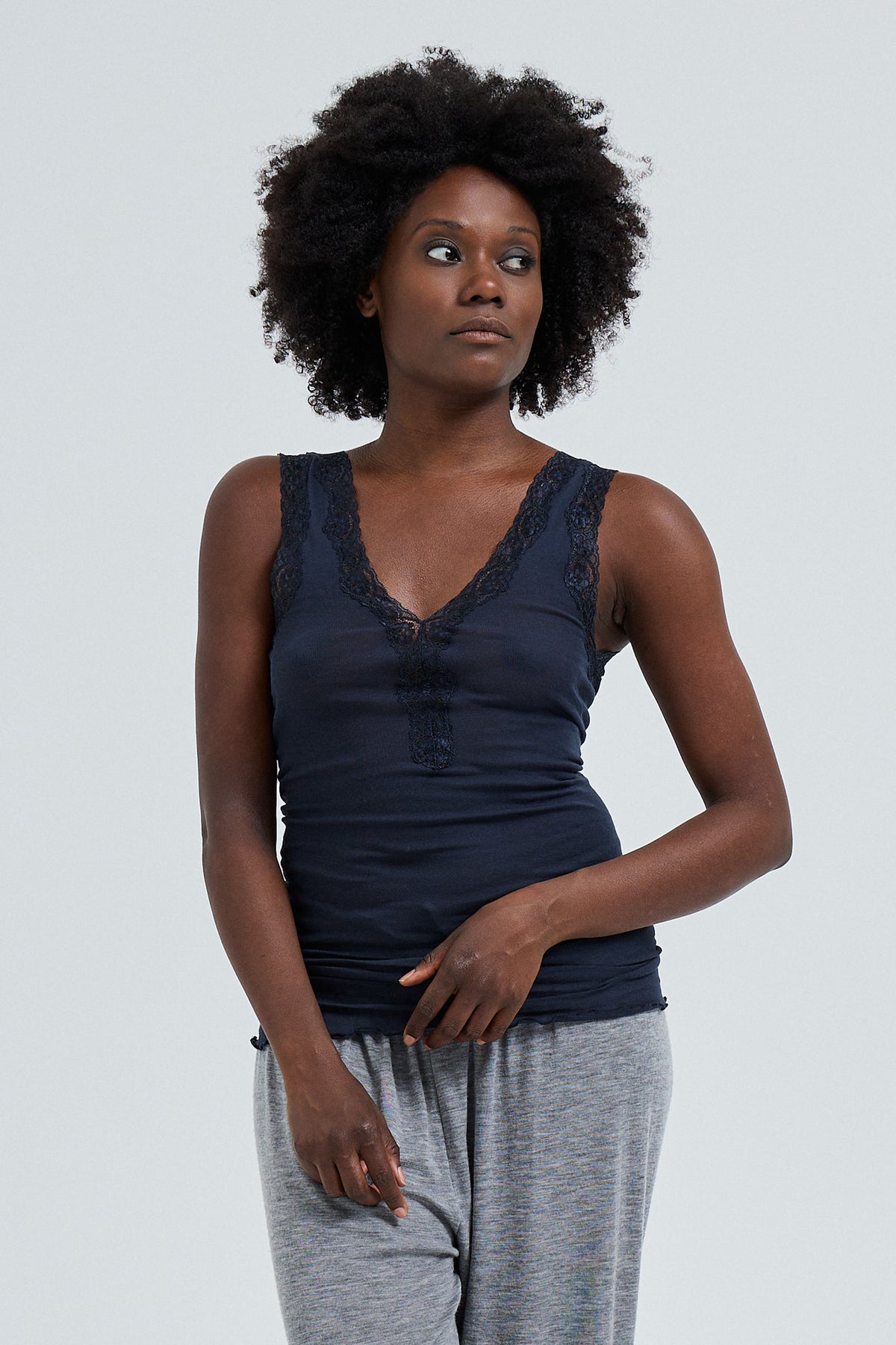 Tank Top Lacey - midnight