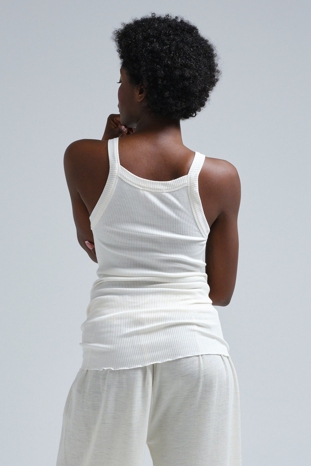 Strap Top Silky Daze - off-white