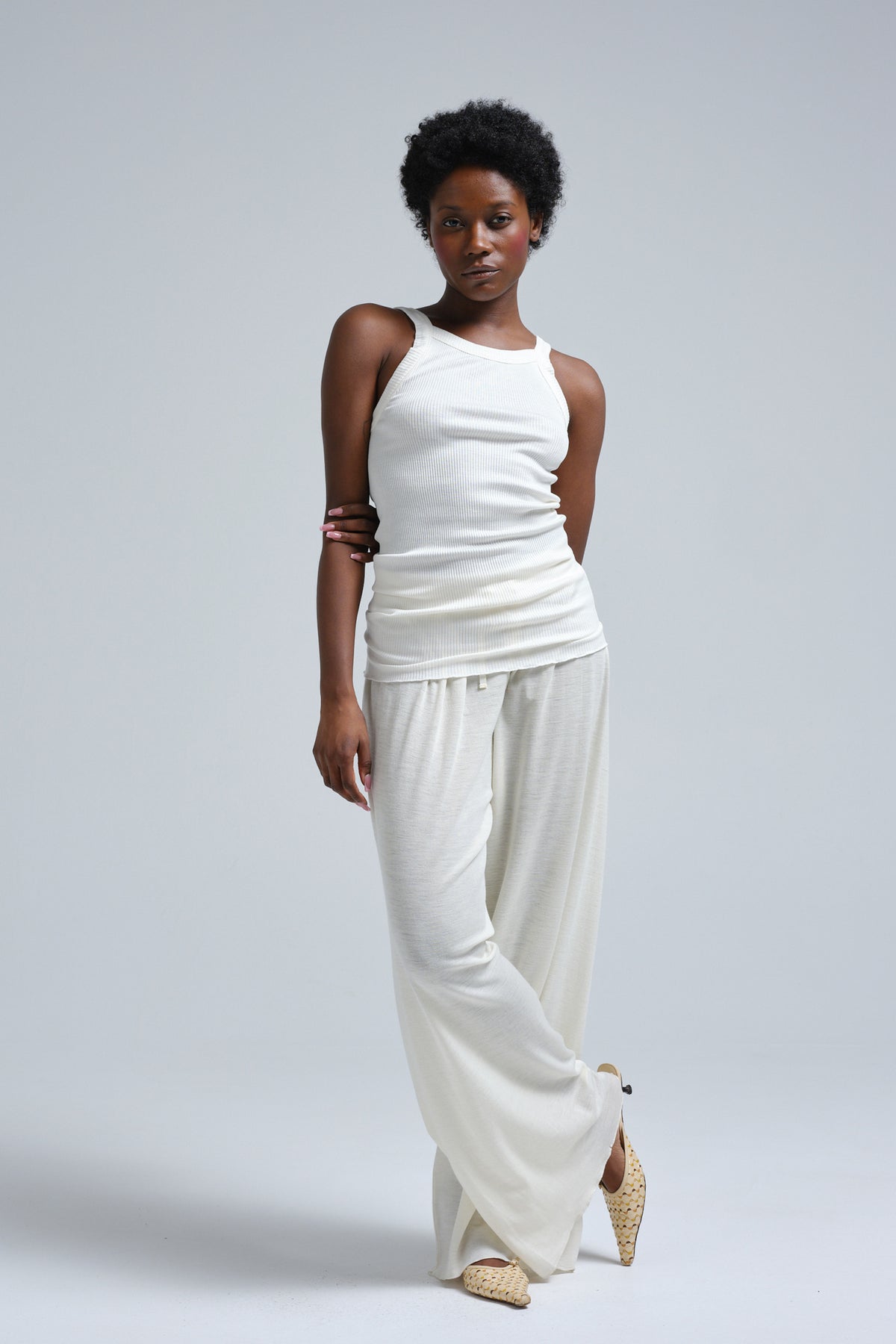 Strap Top Silky Daze - off-white